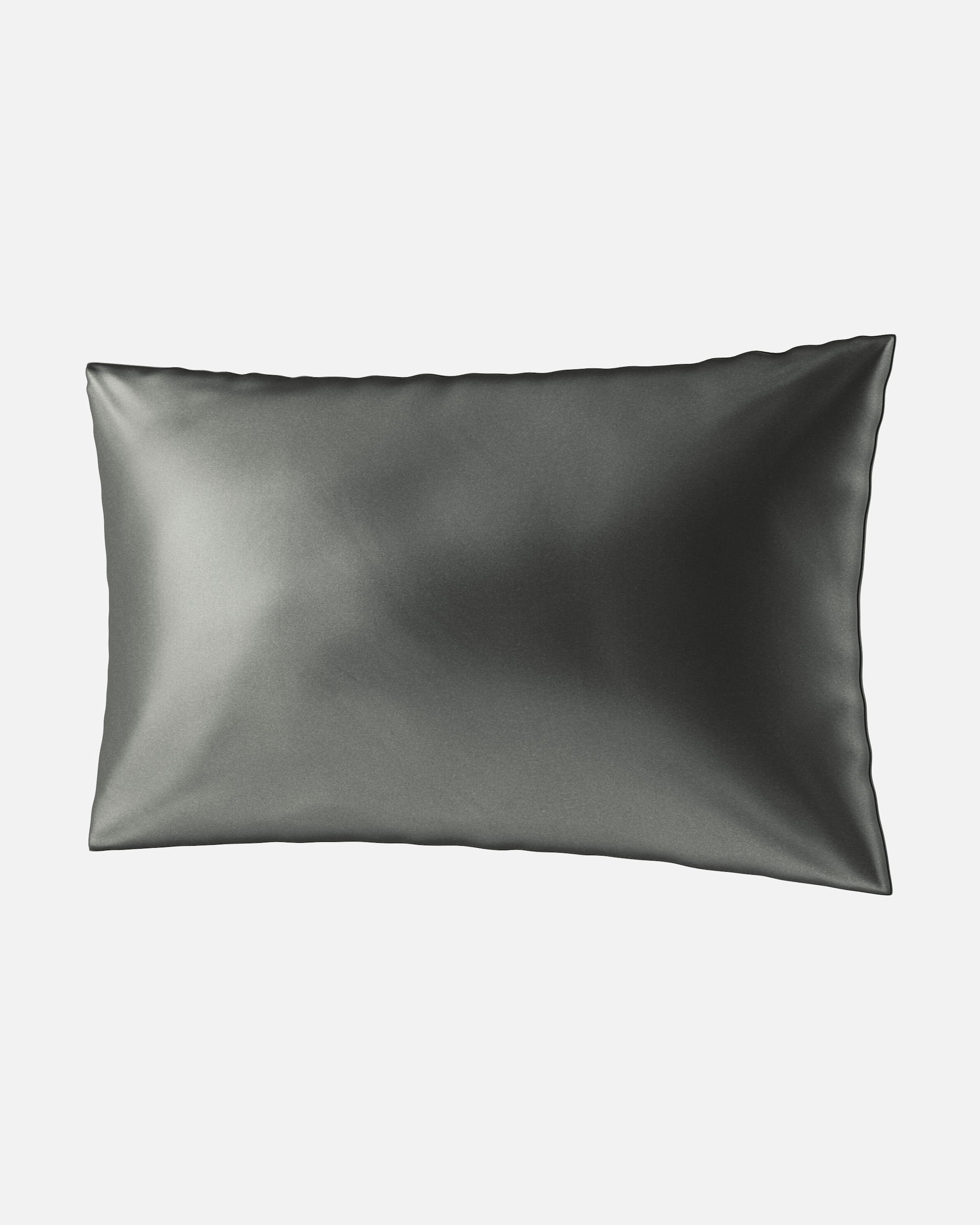 für Weiblich Ailoria BEAUTY SLEEP (100X65) Kopfkissenbezug aus Seide anthrazit
