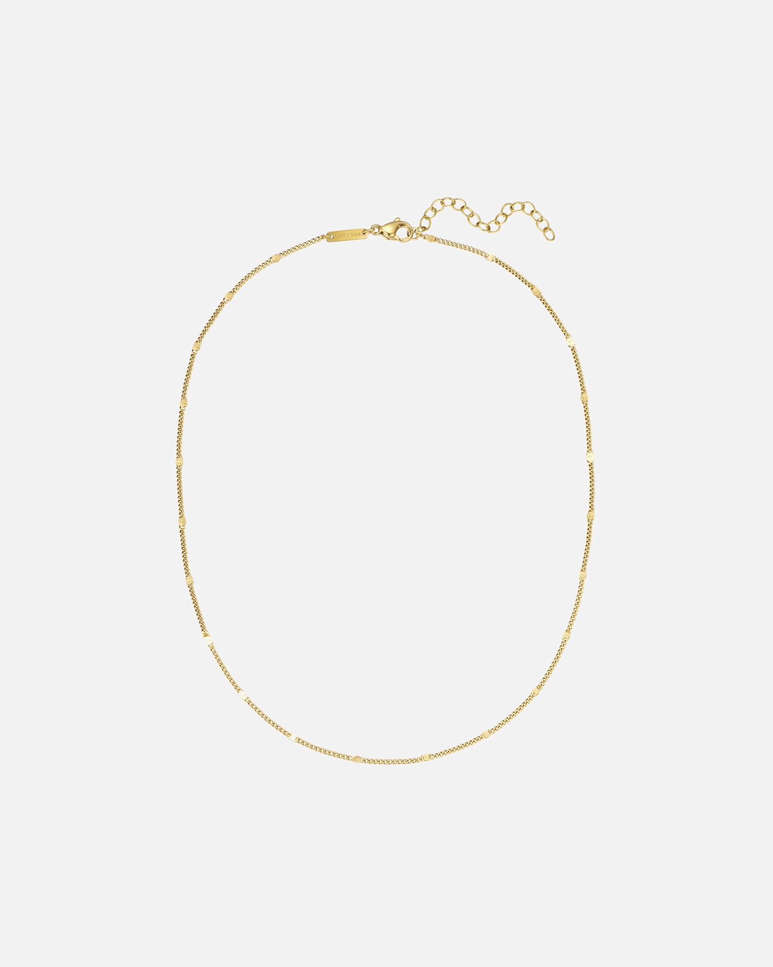 Collier for FemmeEASTSIDEChaîne en Acier inoxydable en Or jaune40,0 cm Basiskette + 5,0 cm Verlängerung