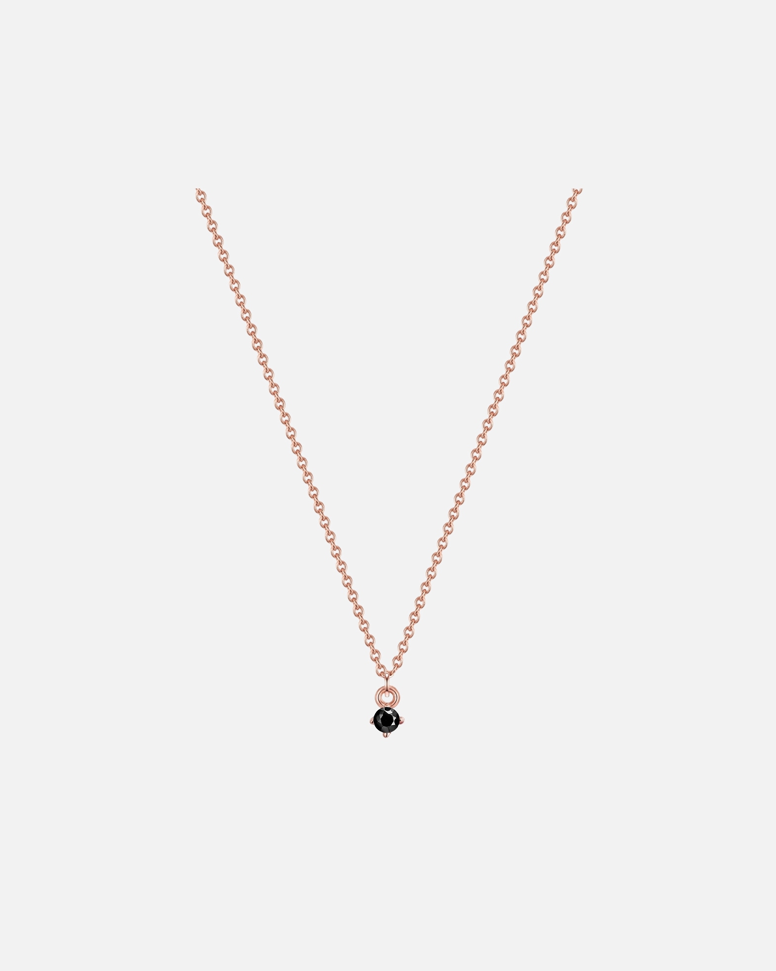 Collier for FemmeGlanzstücke MünchenChaîne Argent sterling Spinelle en Or rose40,0 cm Basiskette + 5,0 cm Verlängerung