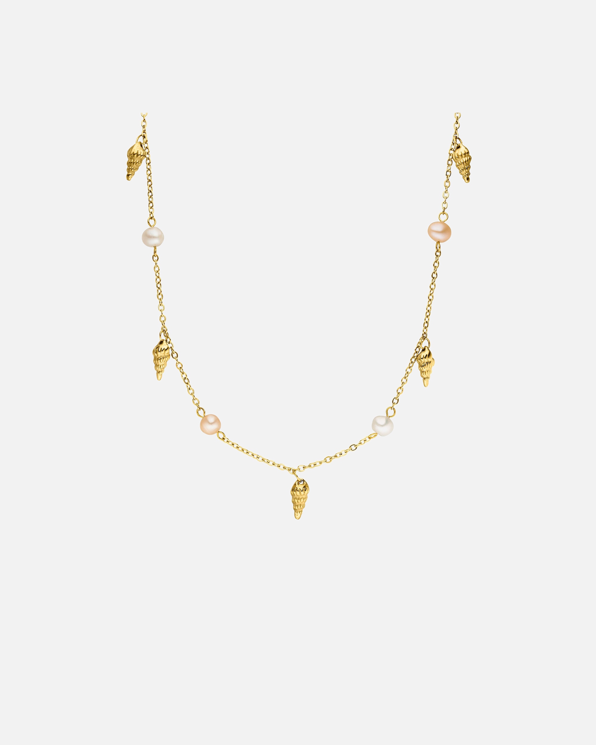Halskette für Weiblich Purelei Akala Kette 100% Edelstahl Gold