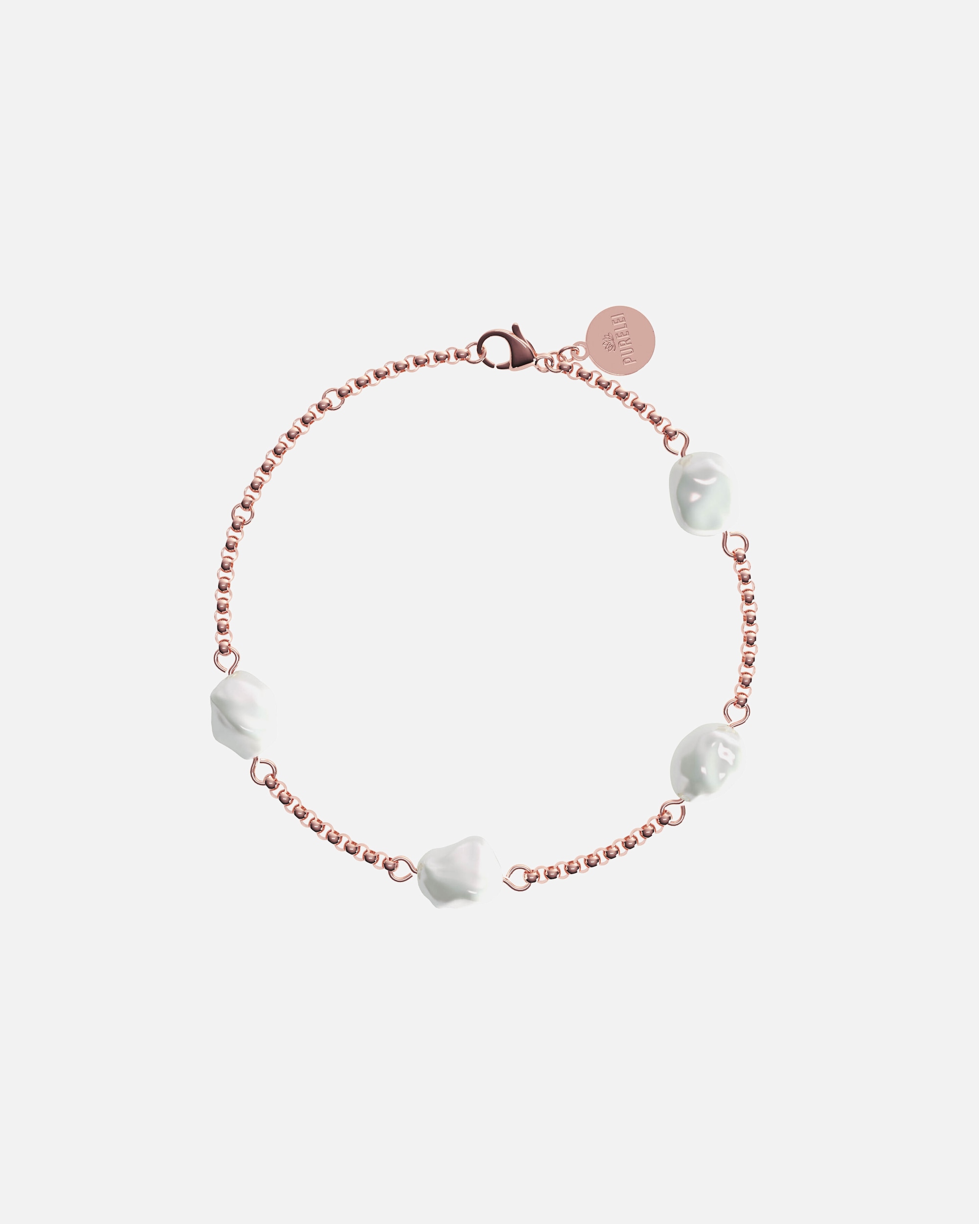 Bracelet for FemmePureleiMalahi Bracelet 100% acier inoxydableOr Rose
