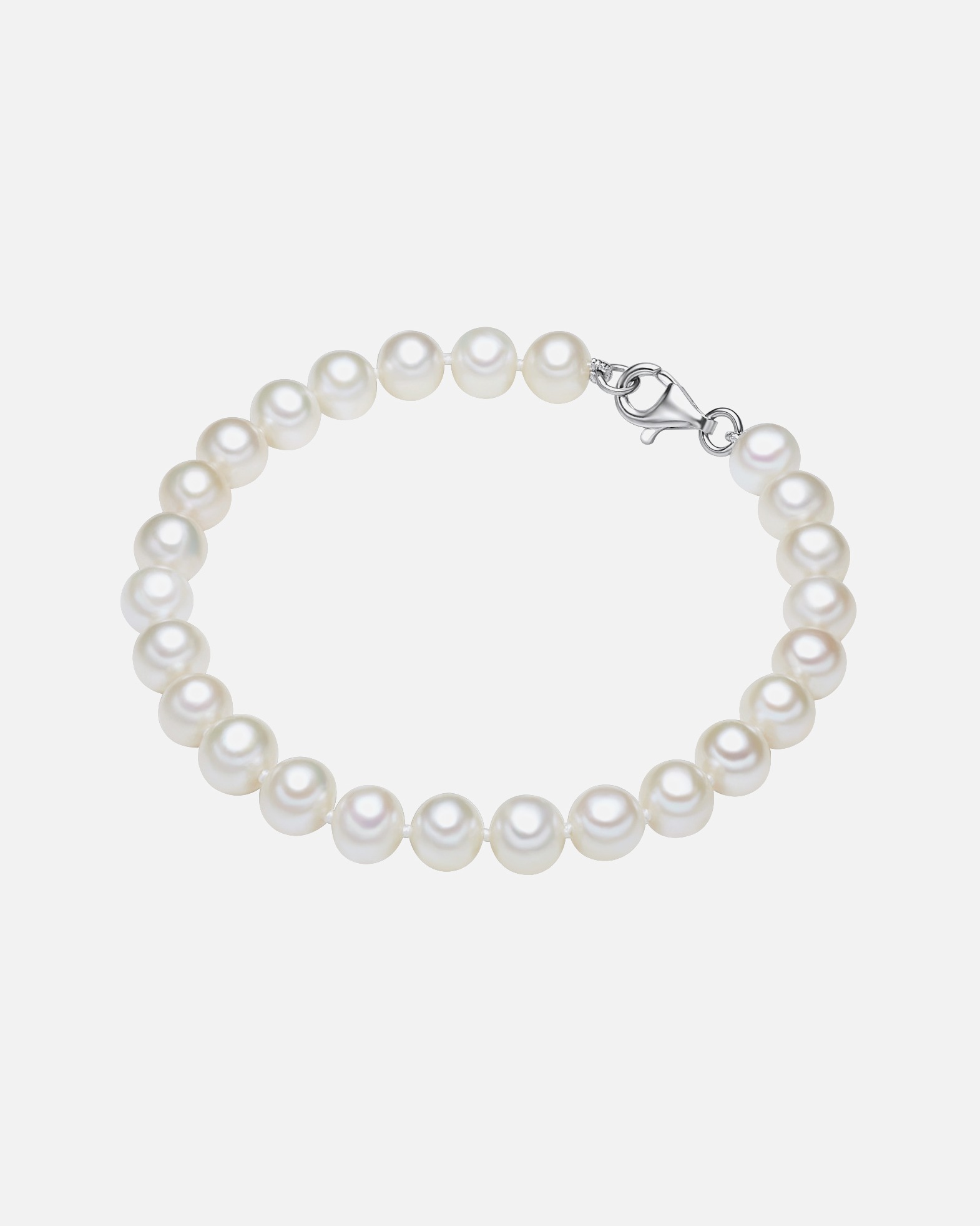 Bracelet for FemmeValero PearlsBracelet Argent sterling Perle de culture d'eau douce en Argent20 cm
