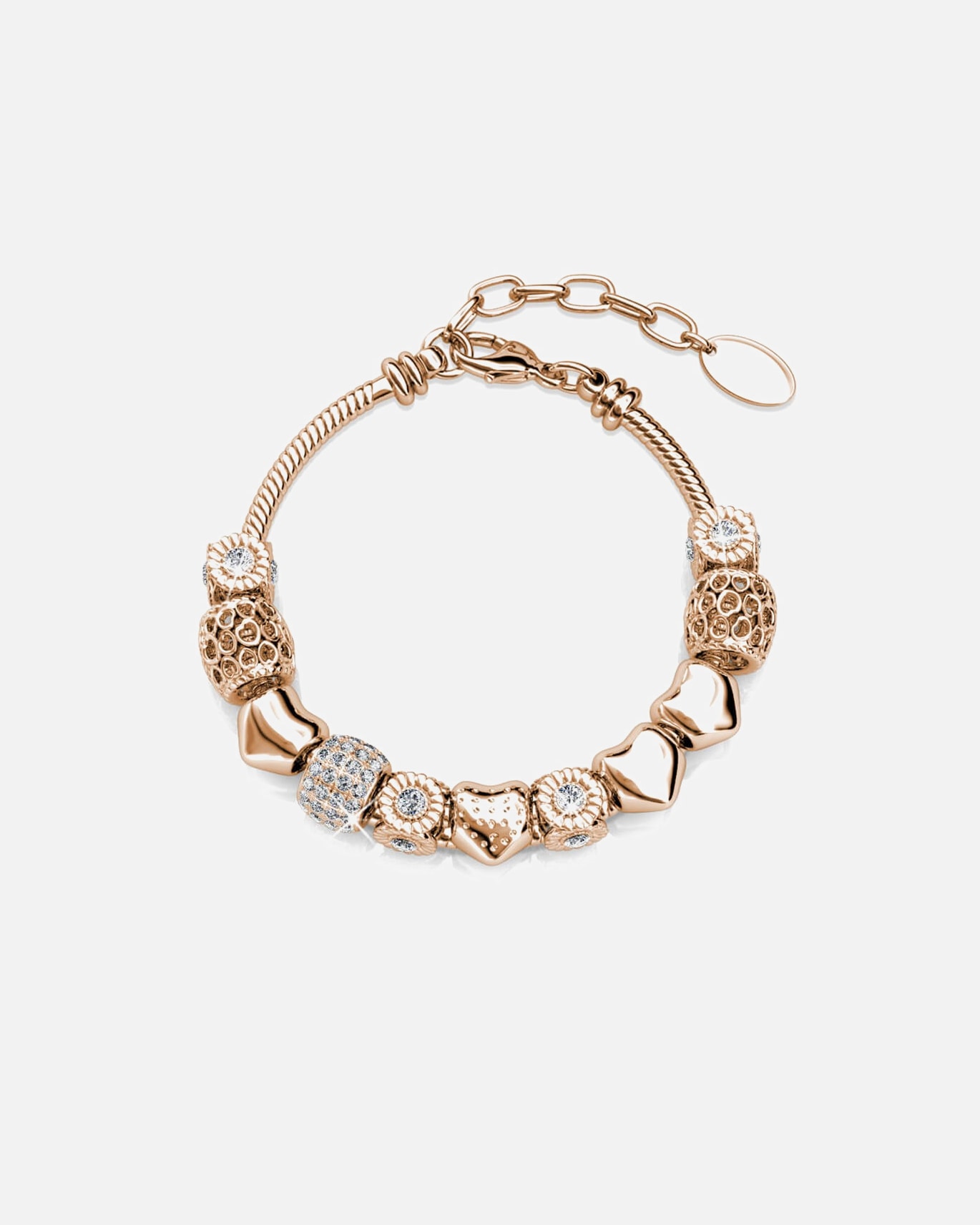 Armband für Weiblich MYC-Paris Armband Radiant Charm Roségold