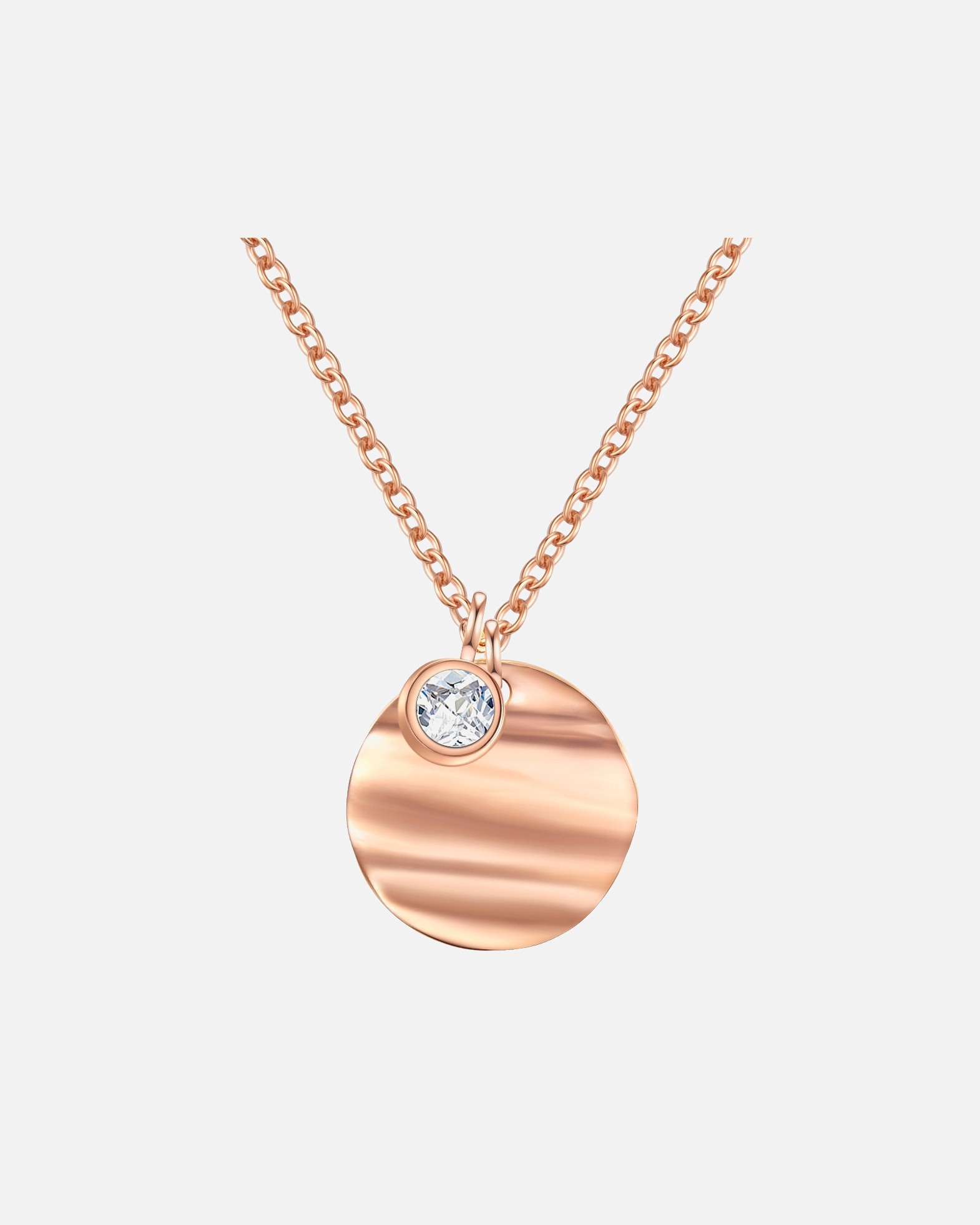 Collier for FemmeEASTSIDECollier en acier inoxydé Acier inoxydable Oxyde de zirconium (CZ) en Argent42,0 cm Basiskette + 5,0 cm Verlängerung