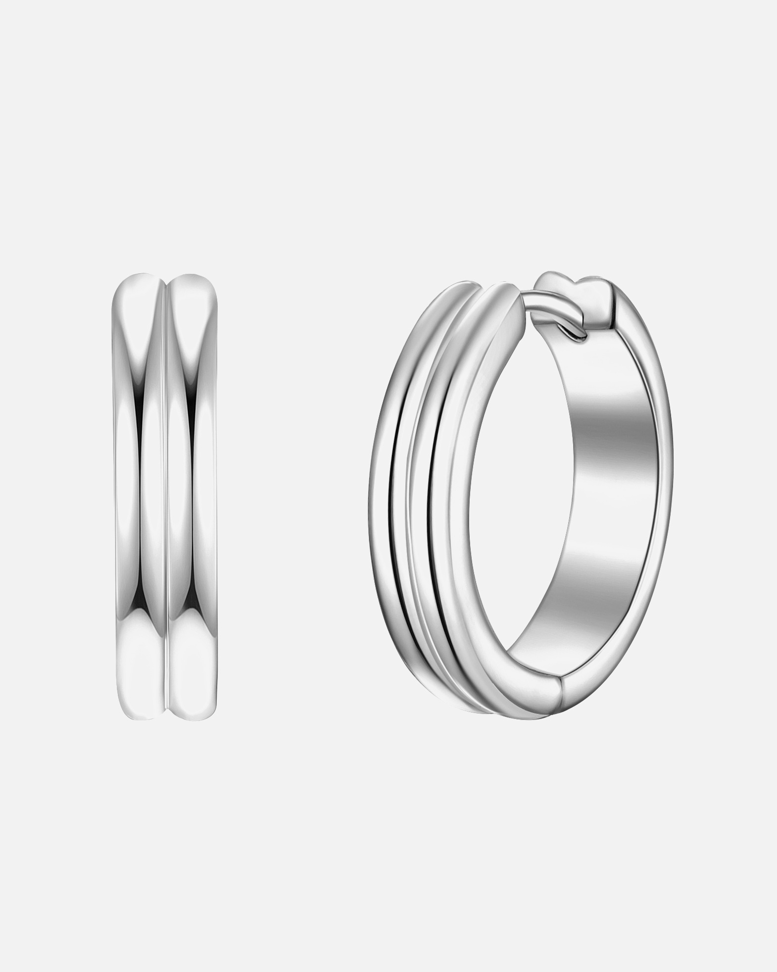 Créoles for FemmeCréoles en argent Argent sterling en Argent16,9 mm