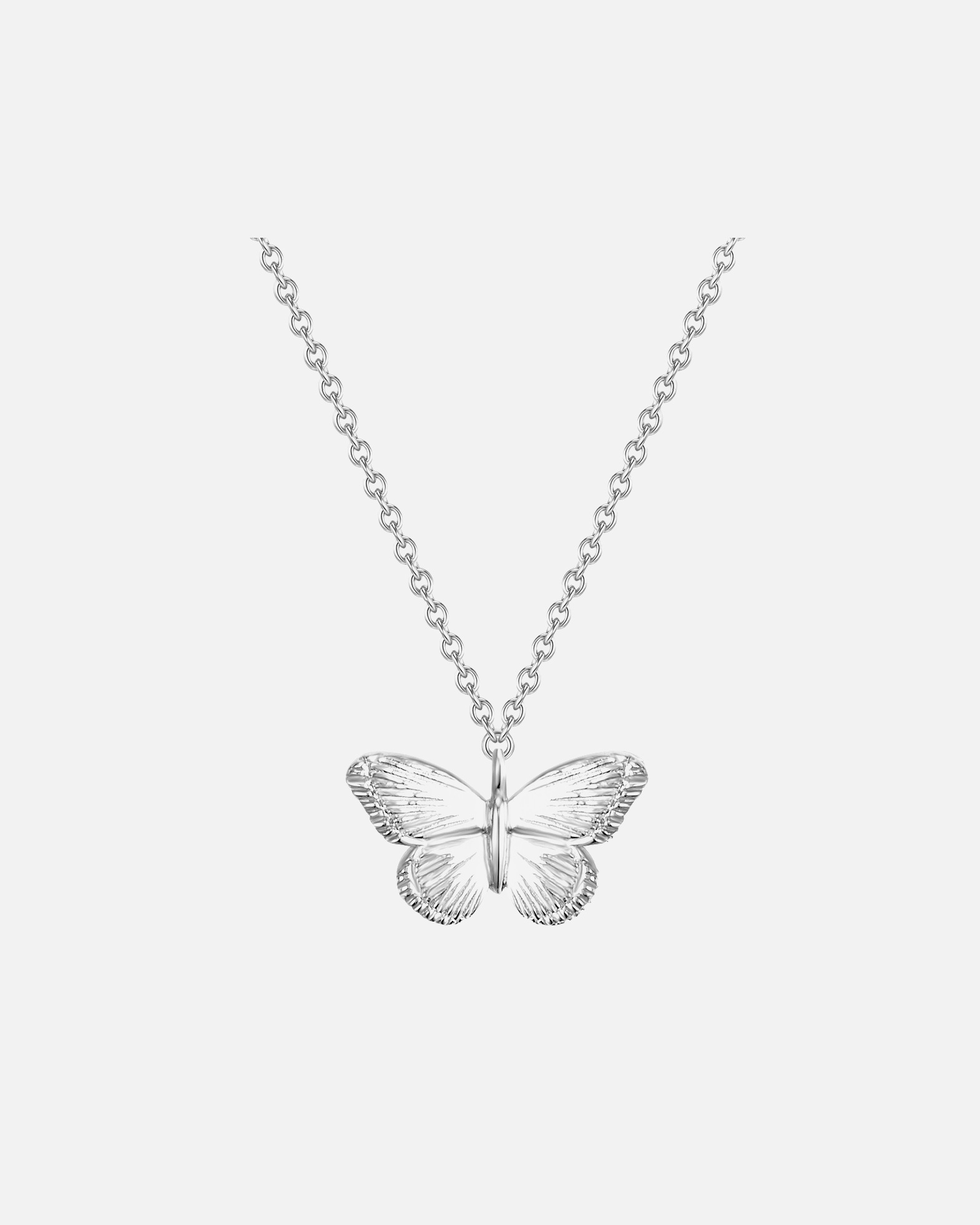 Collier for FemmeCollier en argent Papillon Argent sterling en Argent40,5 cm Basiskette + 5,0 cm Verlängerung