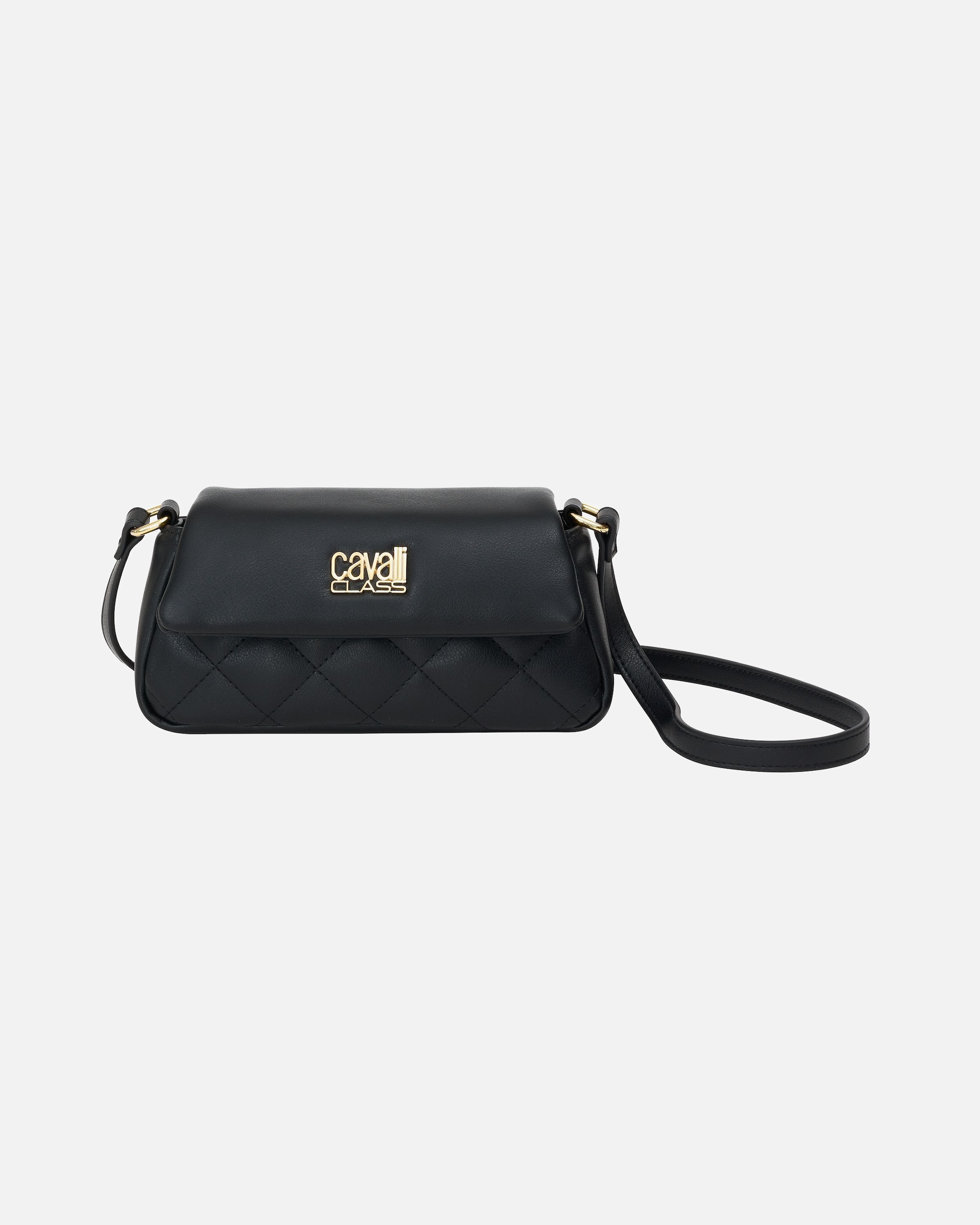 Tasche für Weiblich Cavalli Class Default Brand Line Silvana Umhängetasche 21 cm Black