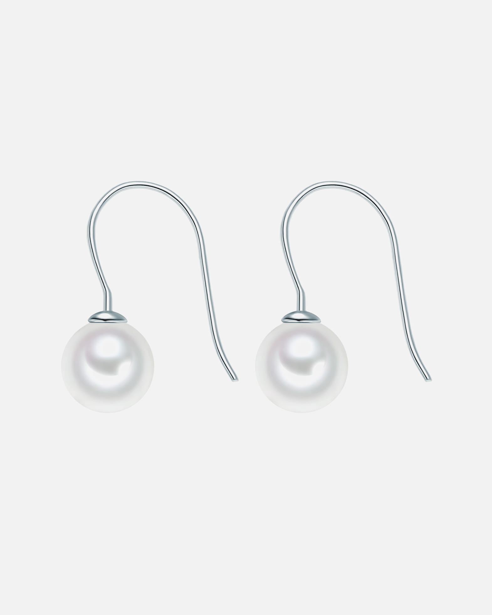 Boucle d'oreilles for FemmeRafaela DonataBoucles d'oreille en argent Argent sterling Perles organiques en Argent26,3 mm