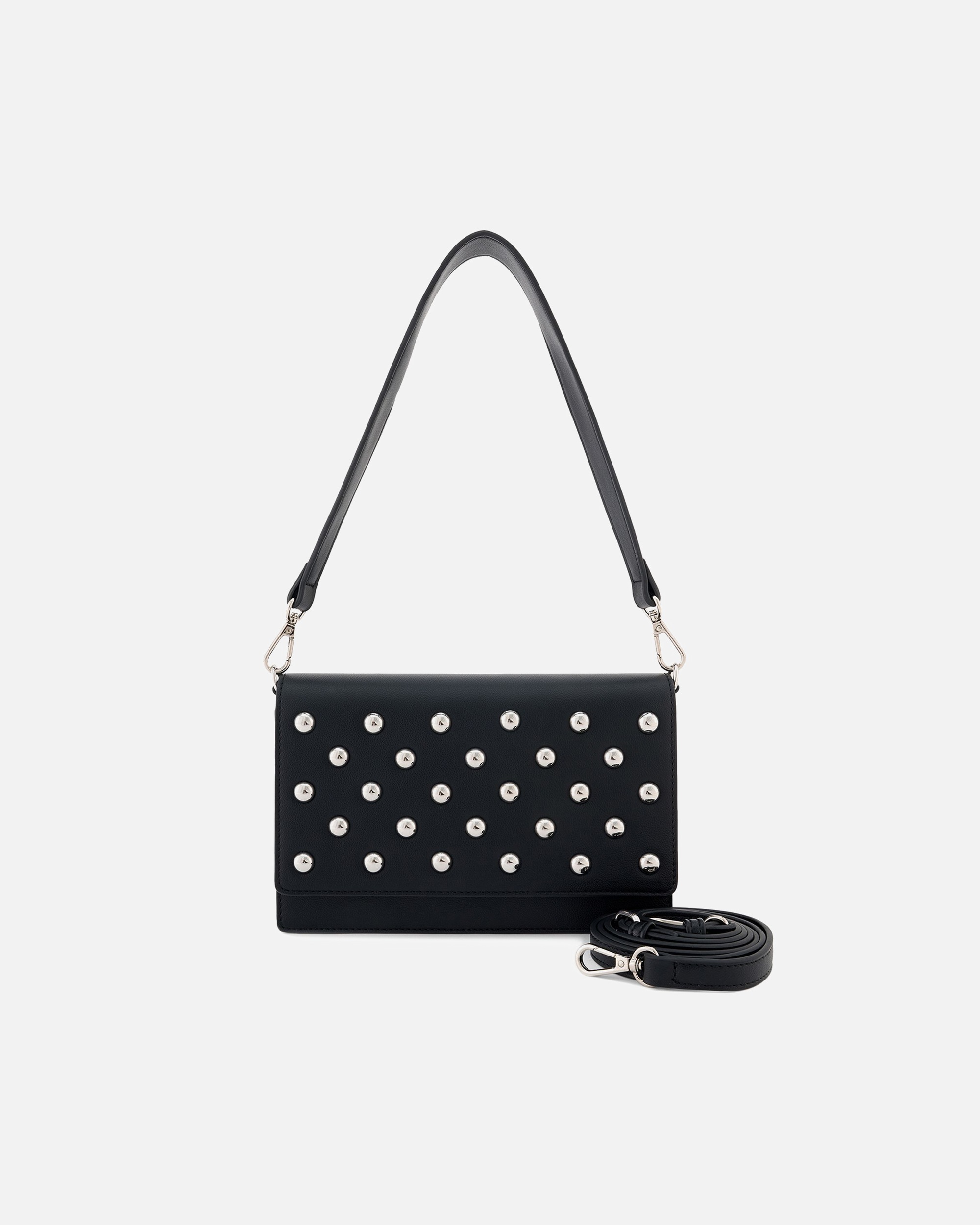 Tasche für Weiblich Seidenfelt Bykle Schultertasche 23 cm black