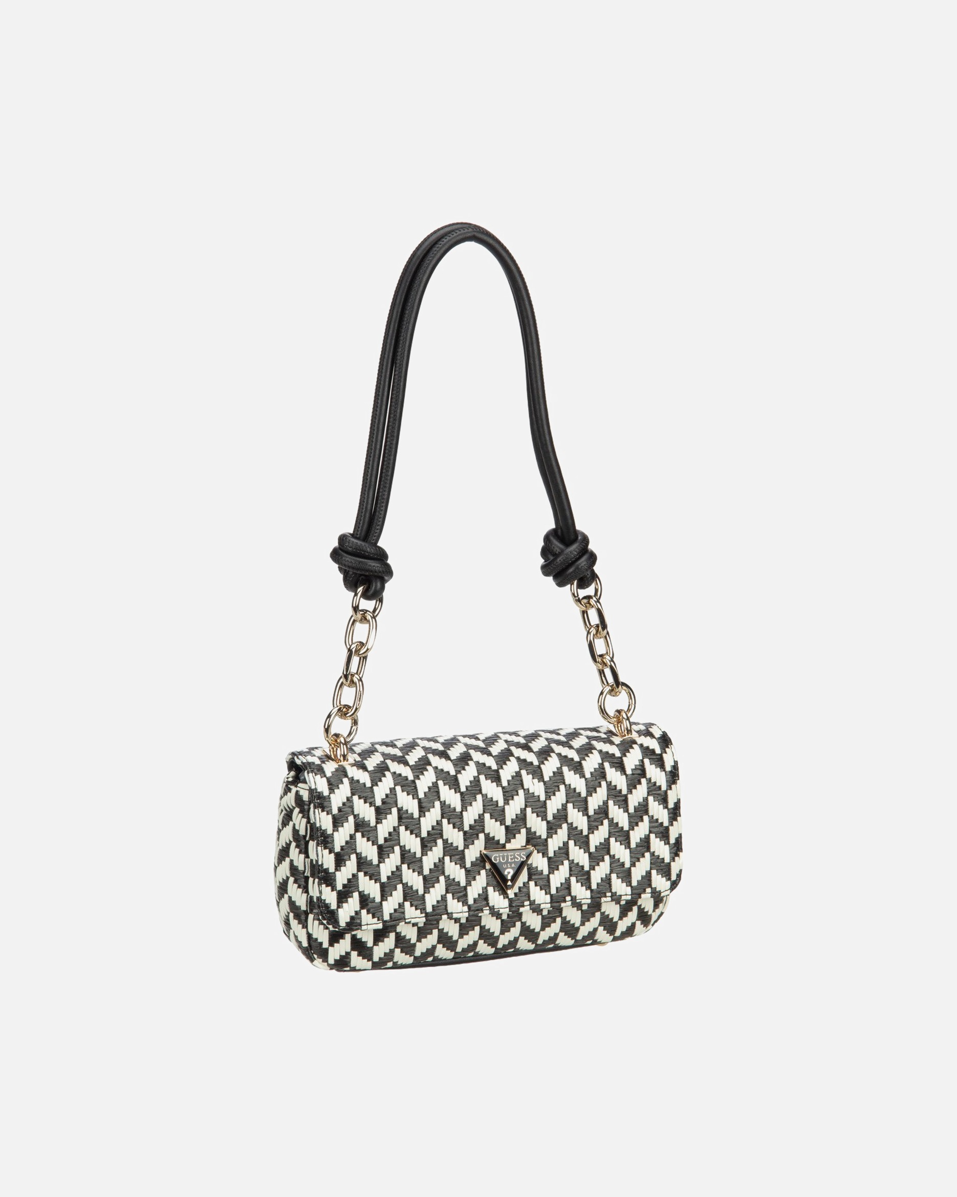 Umhängetasche für Weiblich Guess Tessi Schultertasche black multi