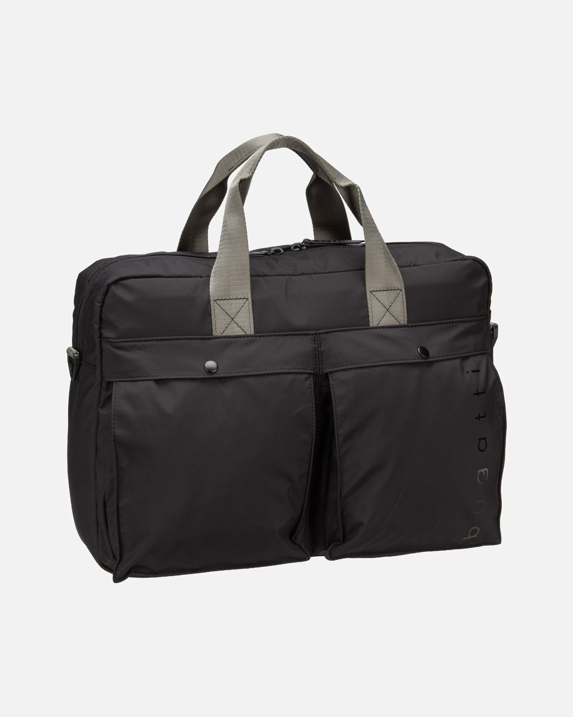 Sac pour ordinateur portable for UnisexeBugattiLegere Porte-documents 40 cm Compartiment pour ordinateur portableschwarz