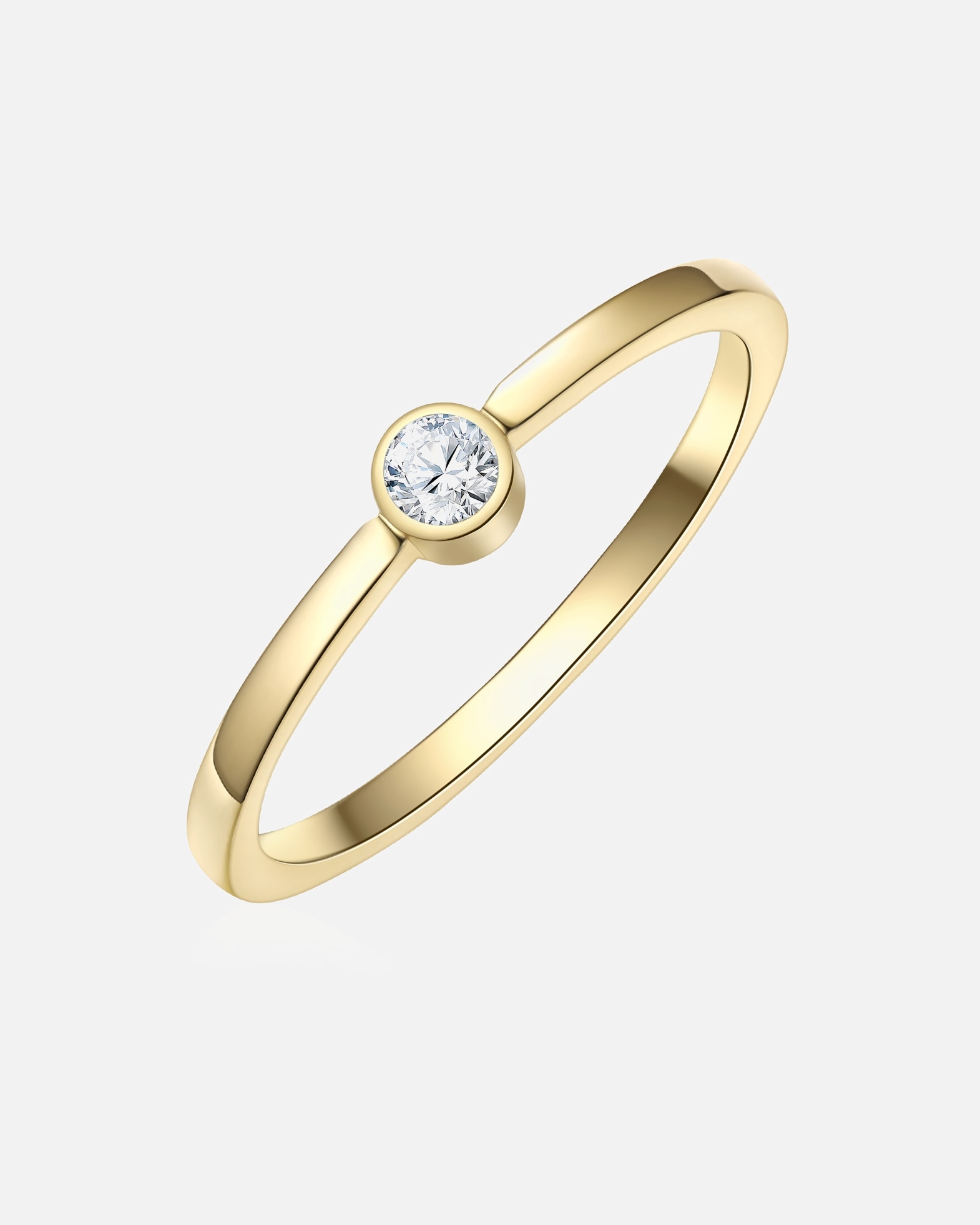 Bague for FemmeEASTSIDEBague en Acier inoxydable en Or jaune54