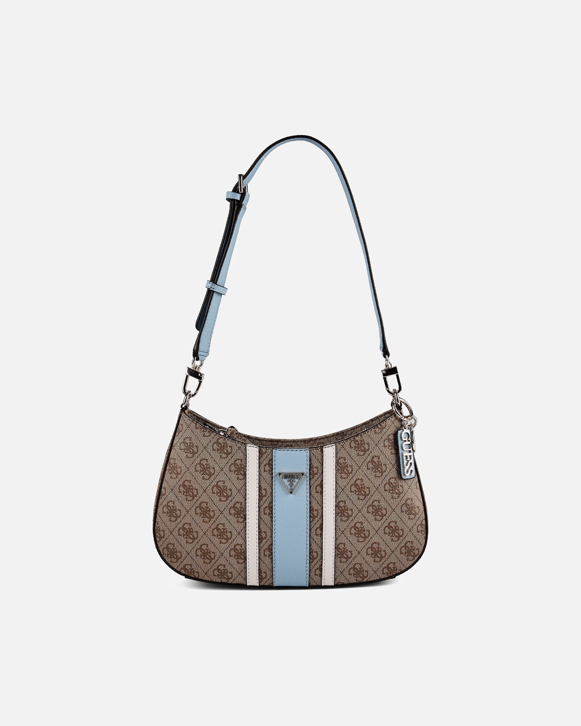 Sac for FemmeGUESSNoelle II Sac à main porté épaulelatte logo-light blu