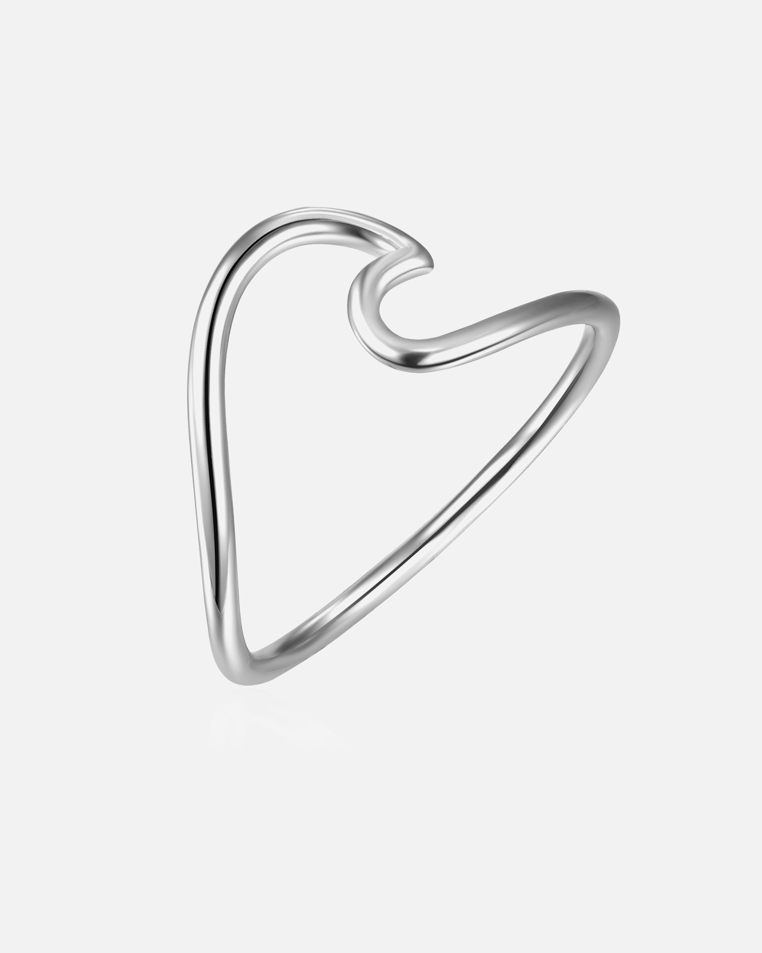 Bague for FemmeGlanzstücke MünchenBague en argent Vague Argent sterling en Argent60