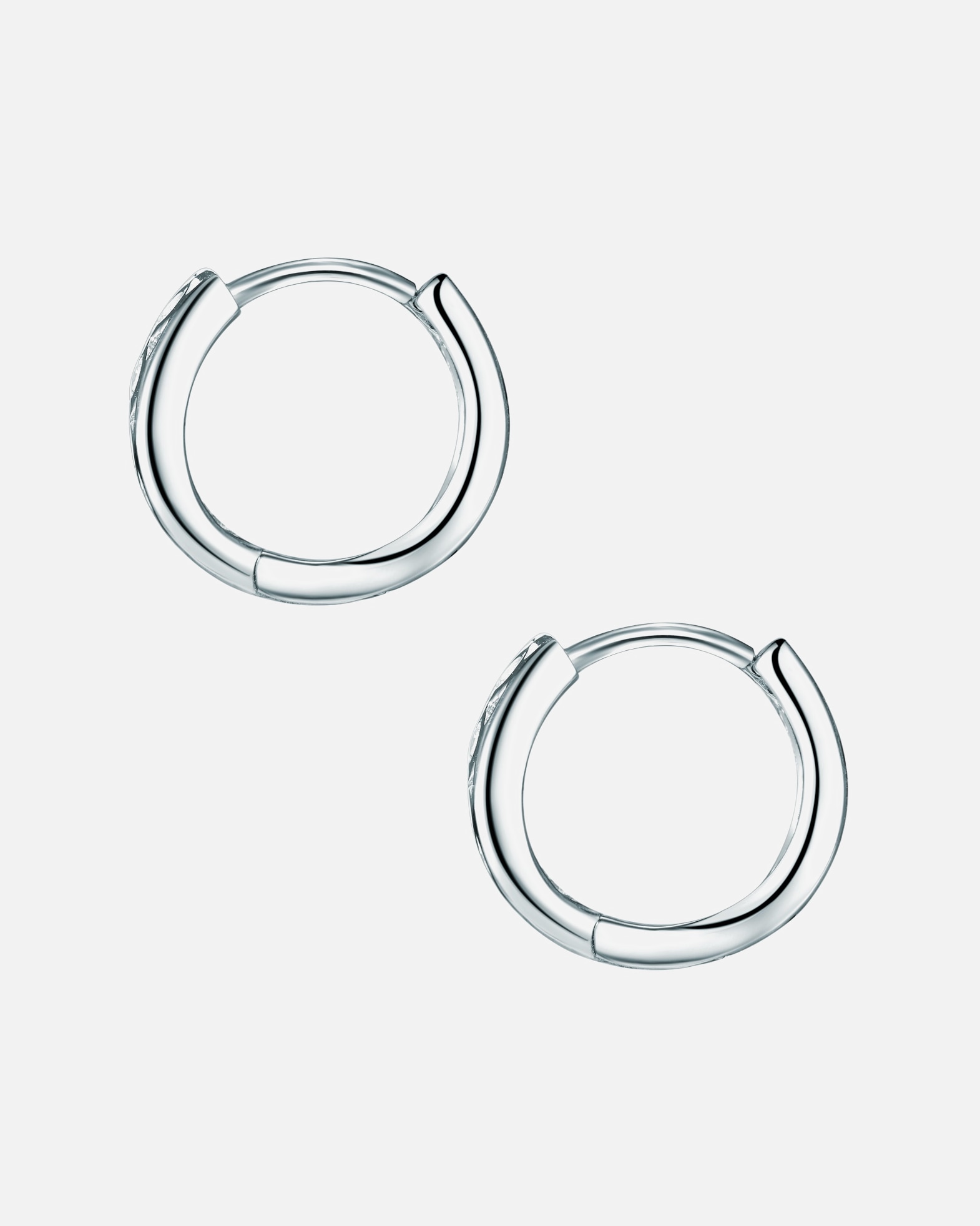 Créoles for FemmeRafaela DonataCréoles en argent Argent sterling Oxyde de zirconium (CZ) en Argent13,0 mm