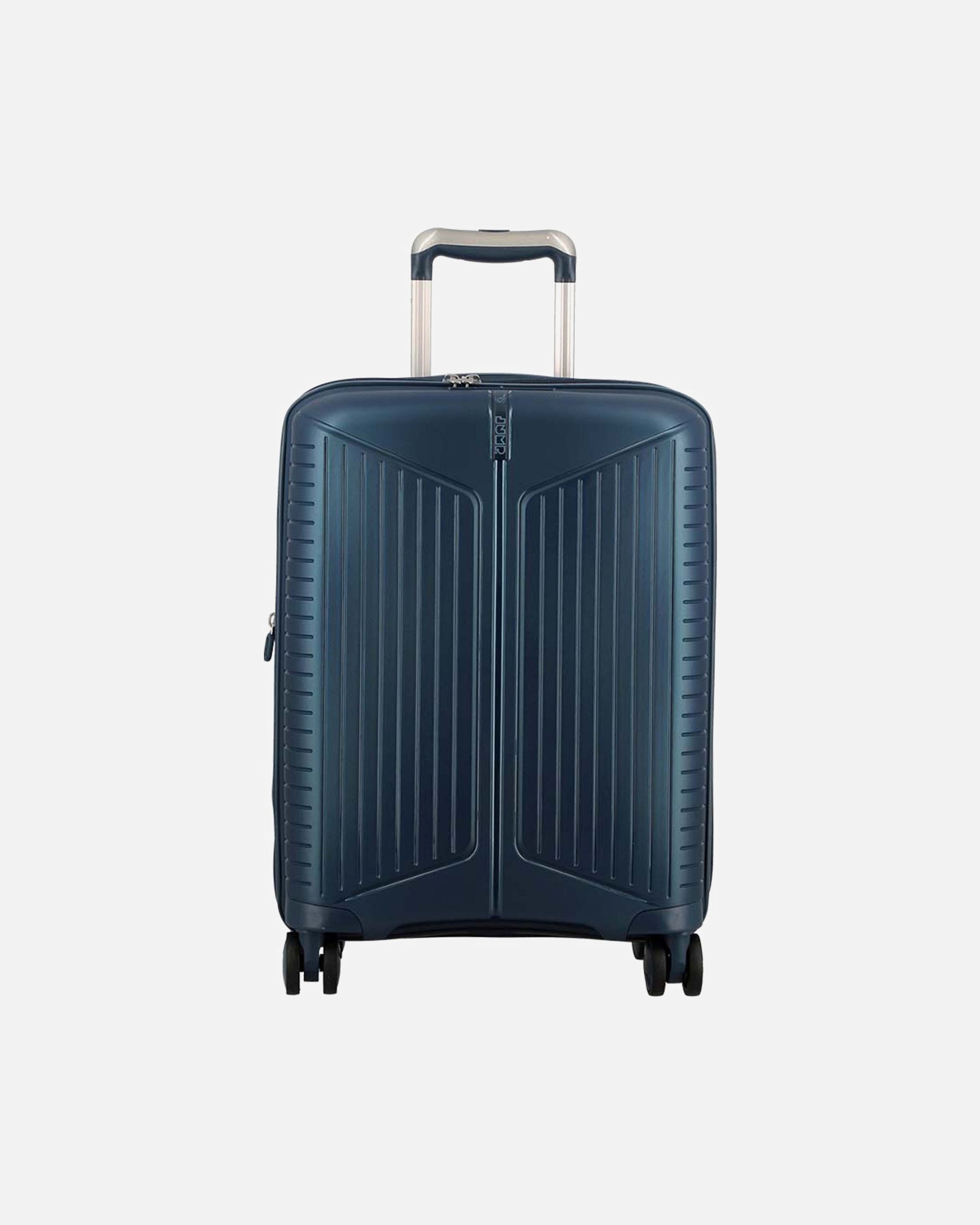 Handgepäckkoffer für Männlich Jump Evae Ultra-Light 4 Rollen Kabinentrolley 55 cm navy