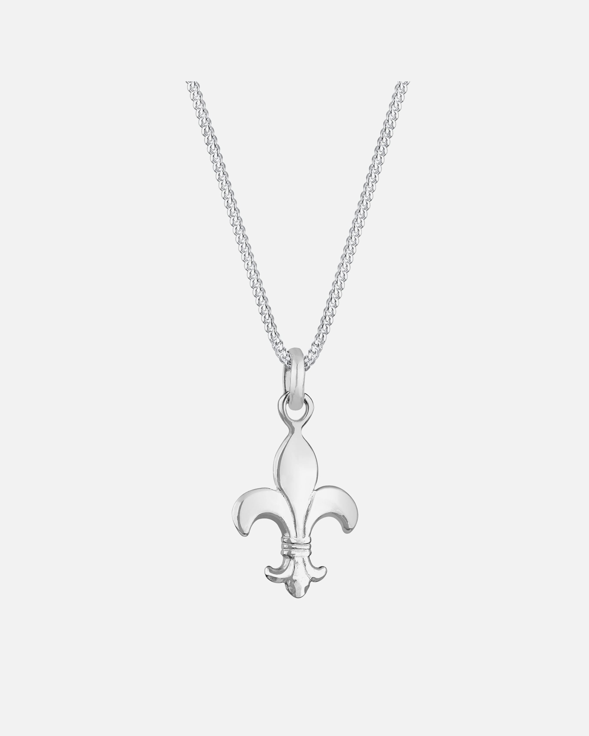 Halskette für Weiblich Elli Schwertlilie französische Lilie 925 Silber 45