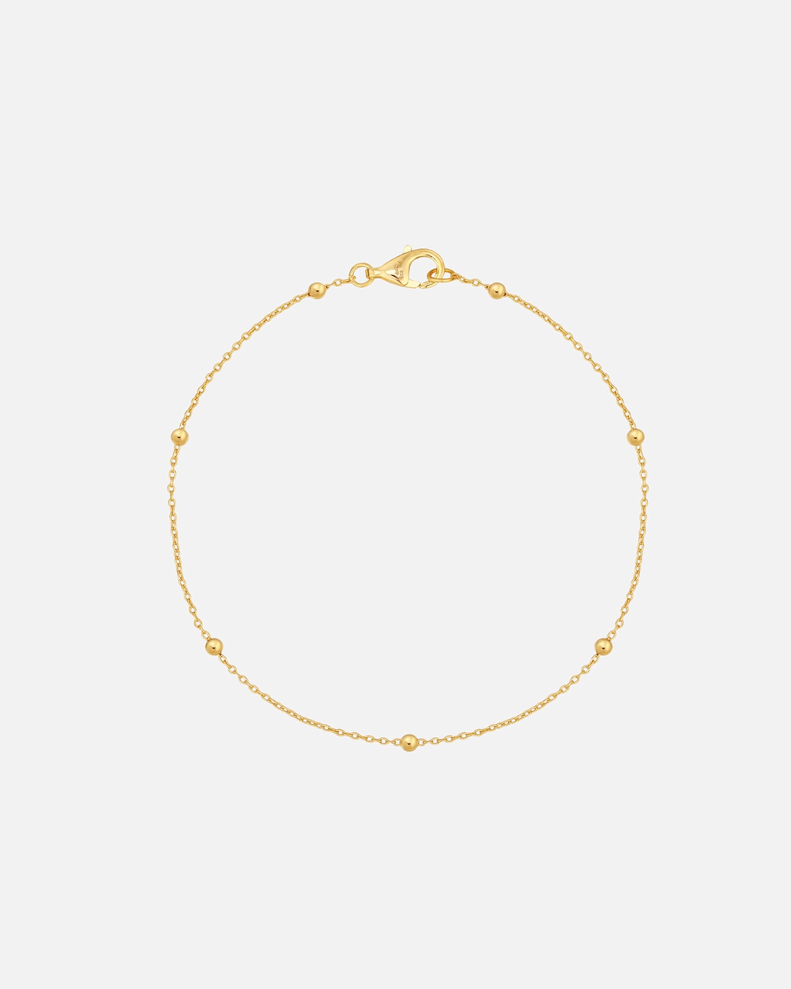 Bracelet for FemmeBracelet en Argent sterling en Or jaune17 cm