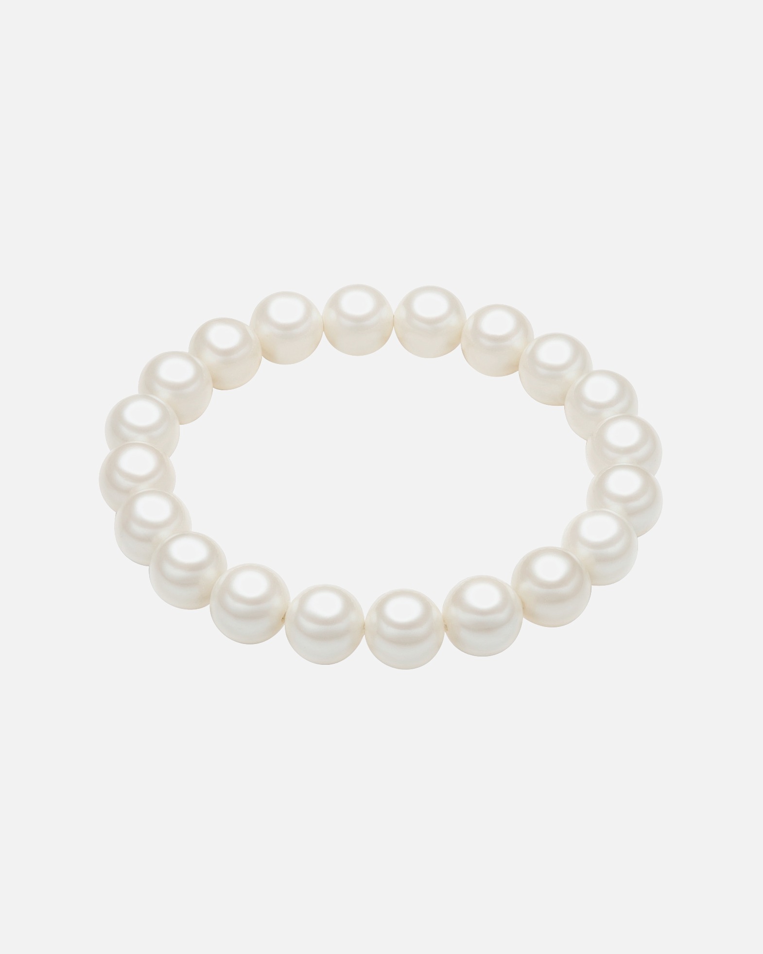 Bracelet for FemmeBracelet en perles Perles organiques Perles organiques en Blanc21 cm
