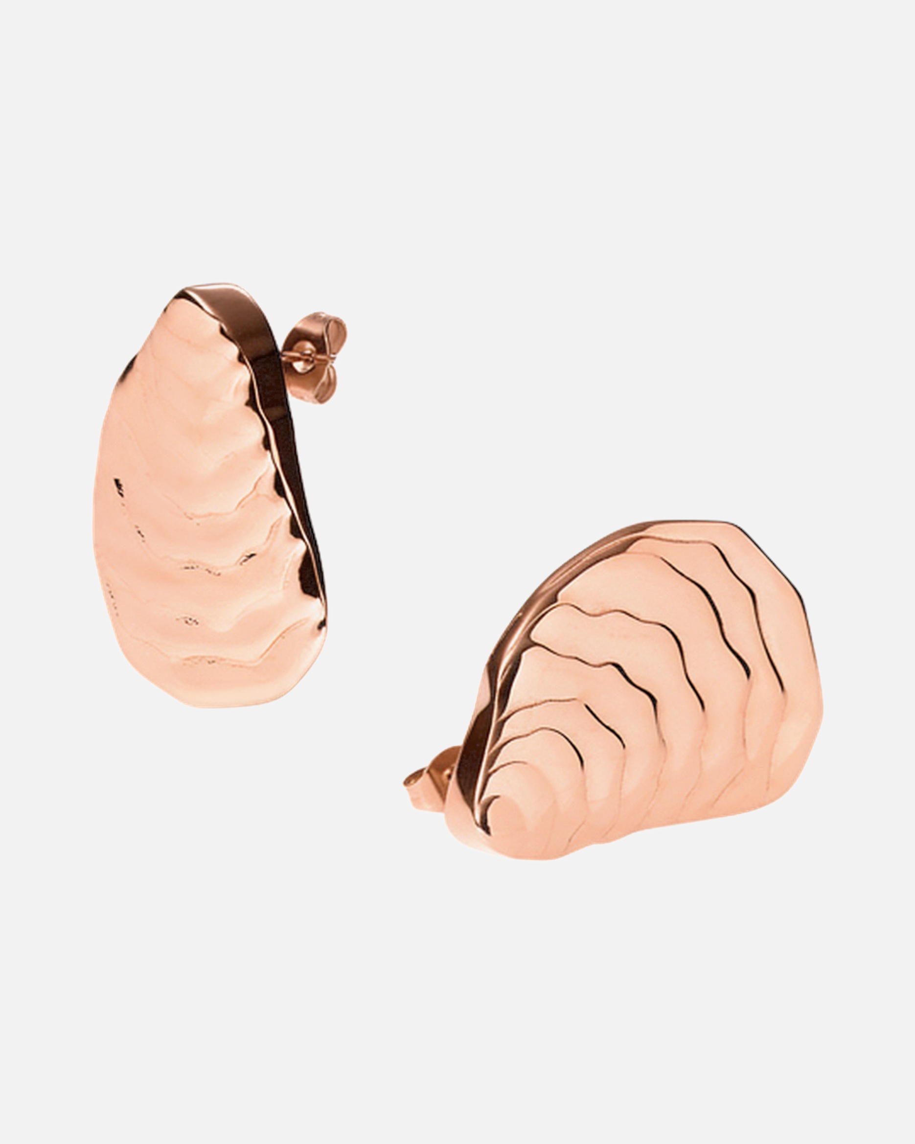 Boucle d'oreilles for UnisexePureleiOcean Whisper Boucles d'oreilles 100% acier inoxydableOr Rose