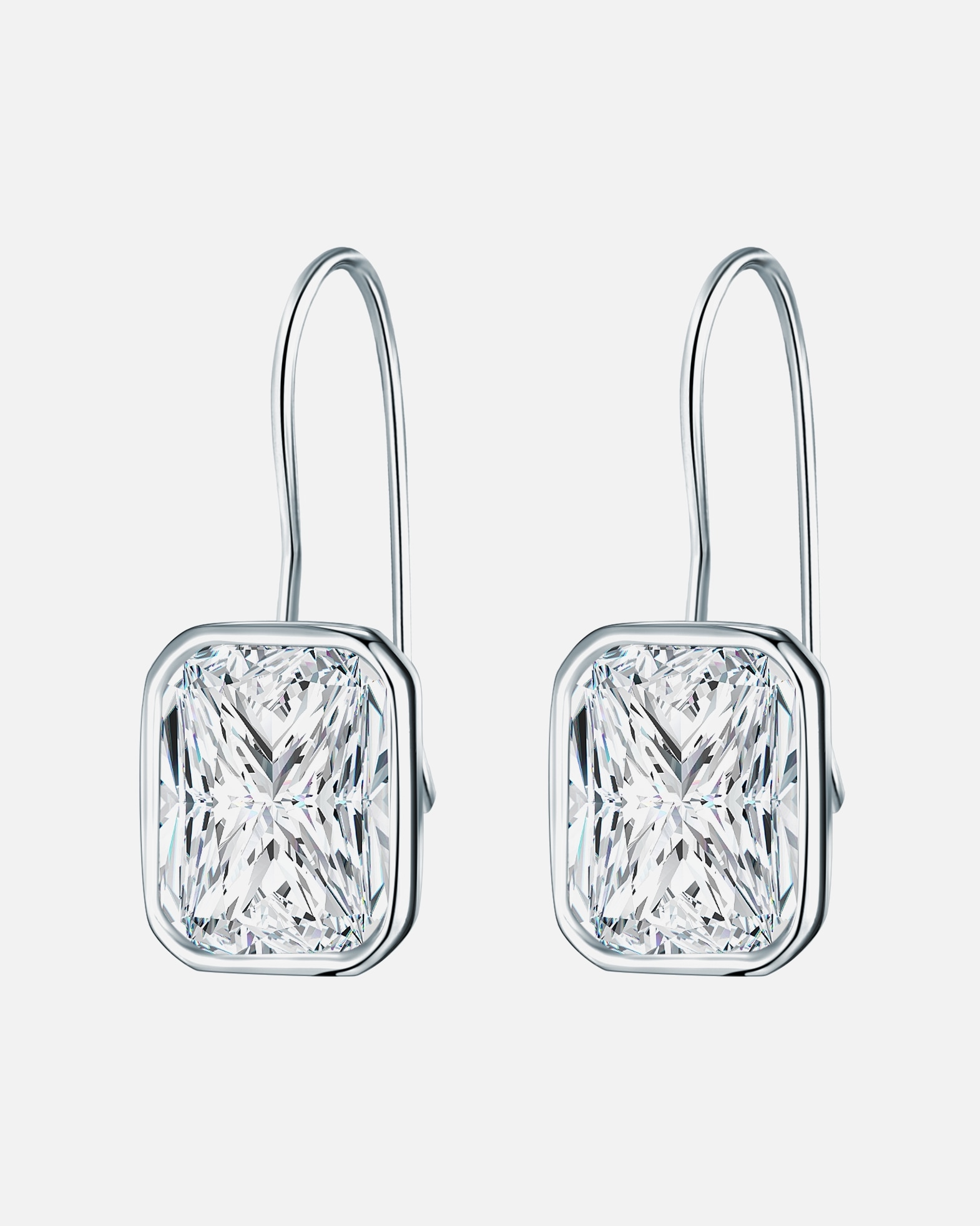 Boucle d'oreilles for FemmeRafaela DonataBoucles d'oreille en argent Argent sterling Oxyde de zirconium (CZ) en Argent21,0 mm