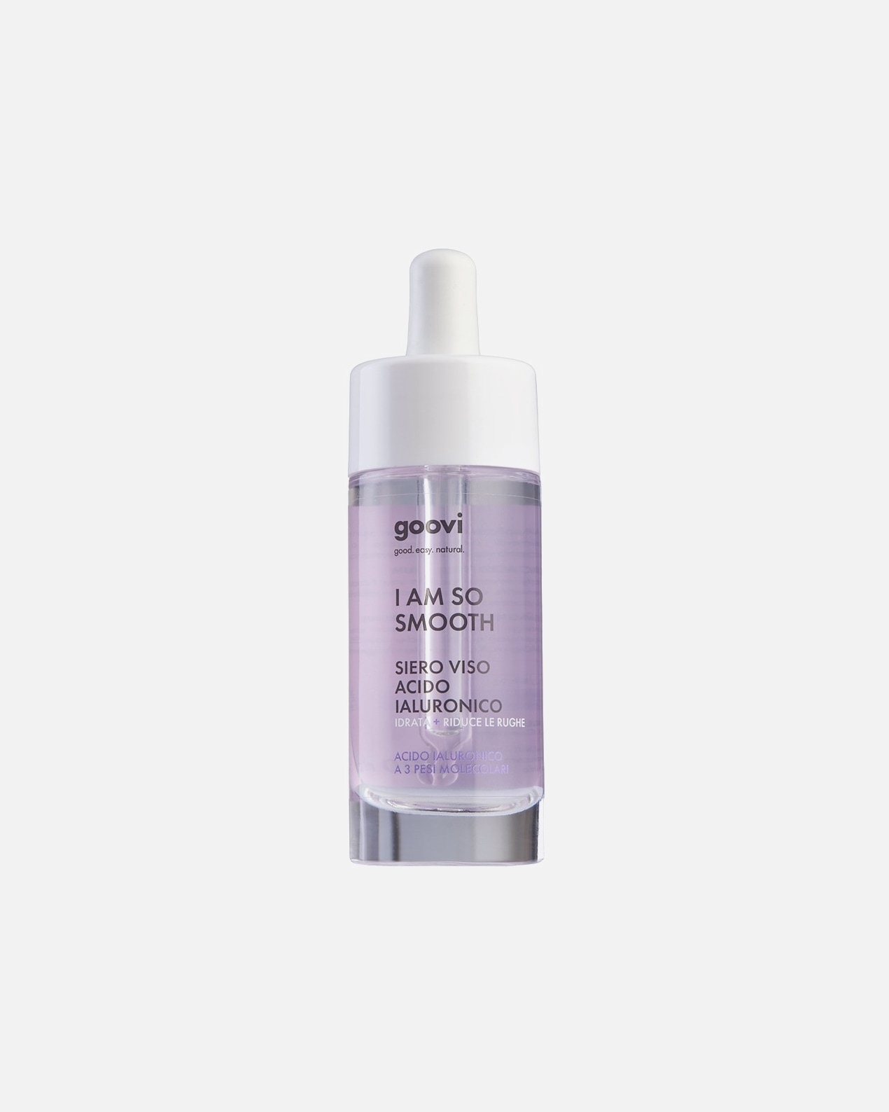 Tagescreme für Weiblich goovi I Am So Smooth Gesichtsserum mit Hyaluronsäure 30 ml