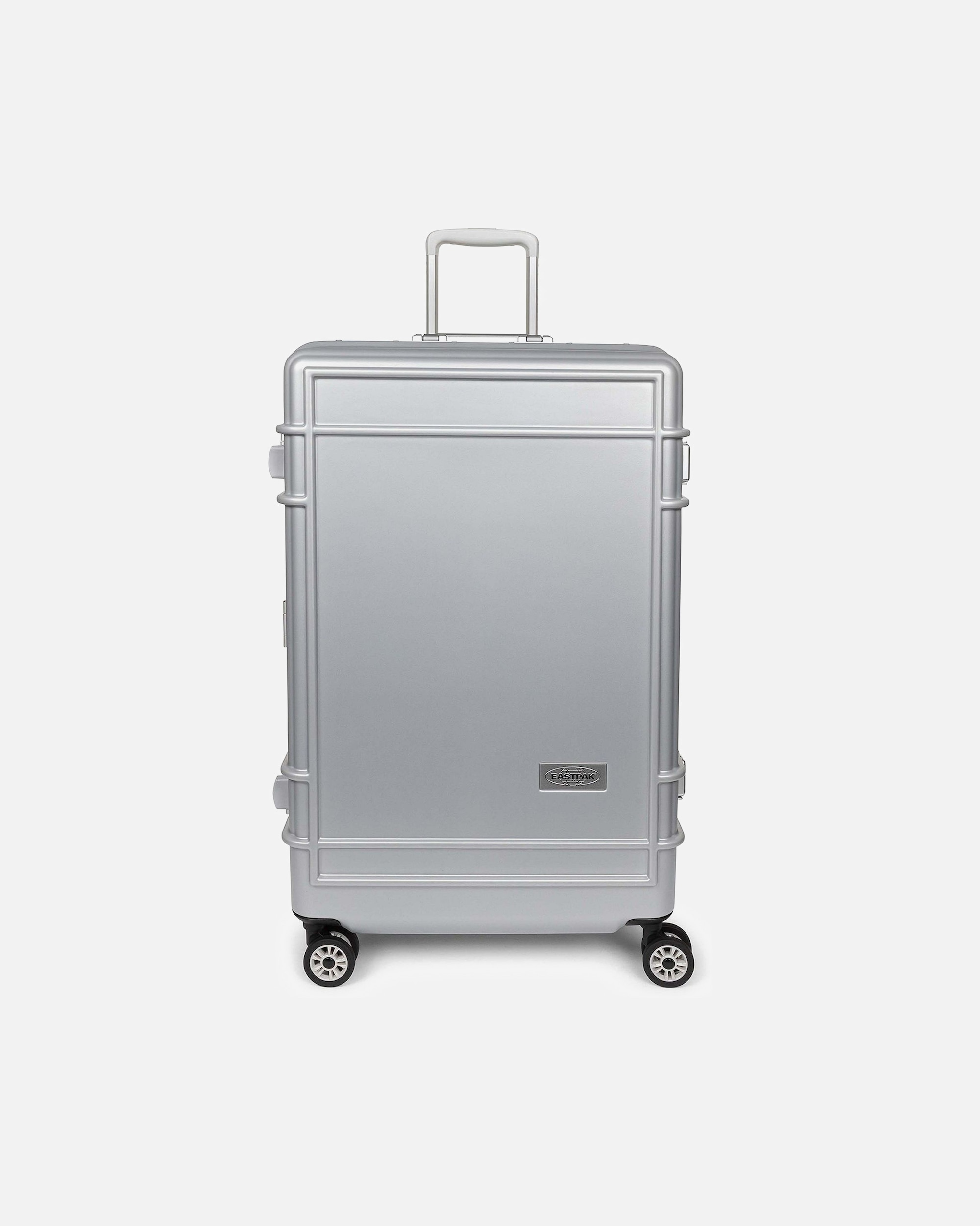 Valise trolley for HommeEastpakResist'r Case 4 roues Valise cabine L 78 cmmetal silver
