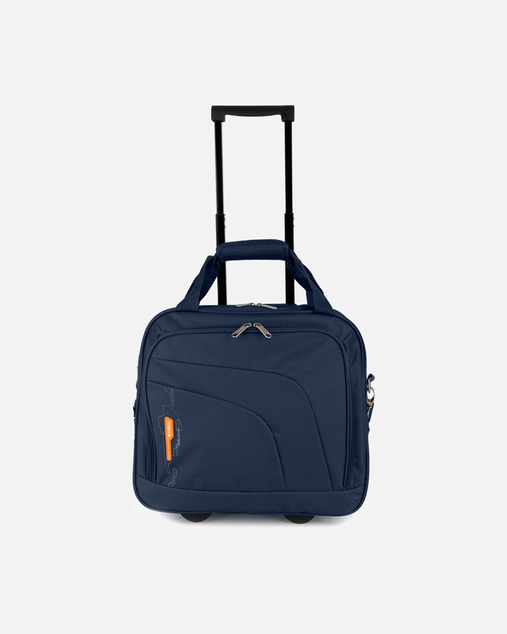 Valise trolley for HommeGabolWeek Eco Valise à roulettes à 2 compartiments pour ordinateur portable 40 cmblue2