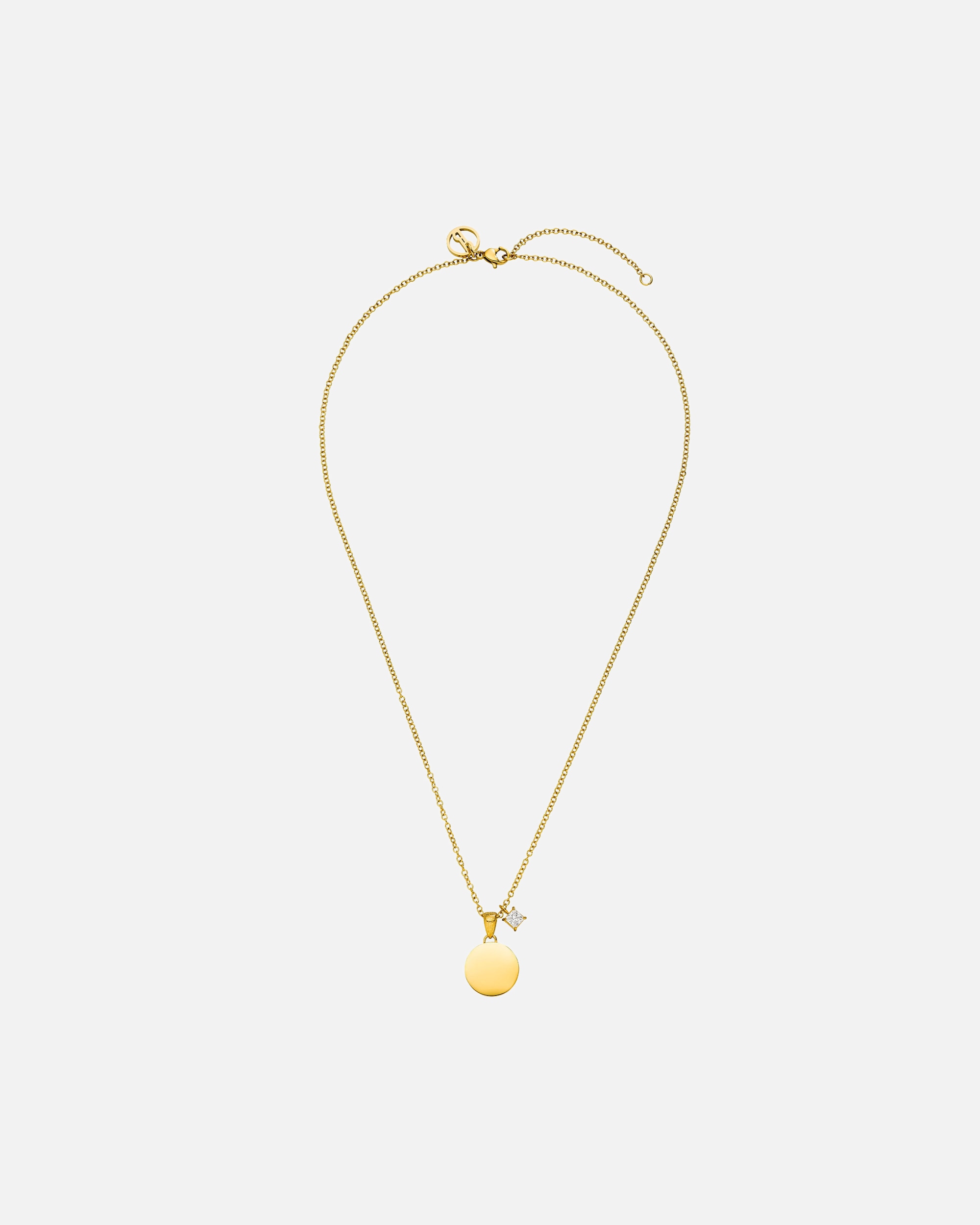 Collier for FemmePureleiPoetic Collier 100% acier inoxydableOr