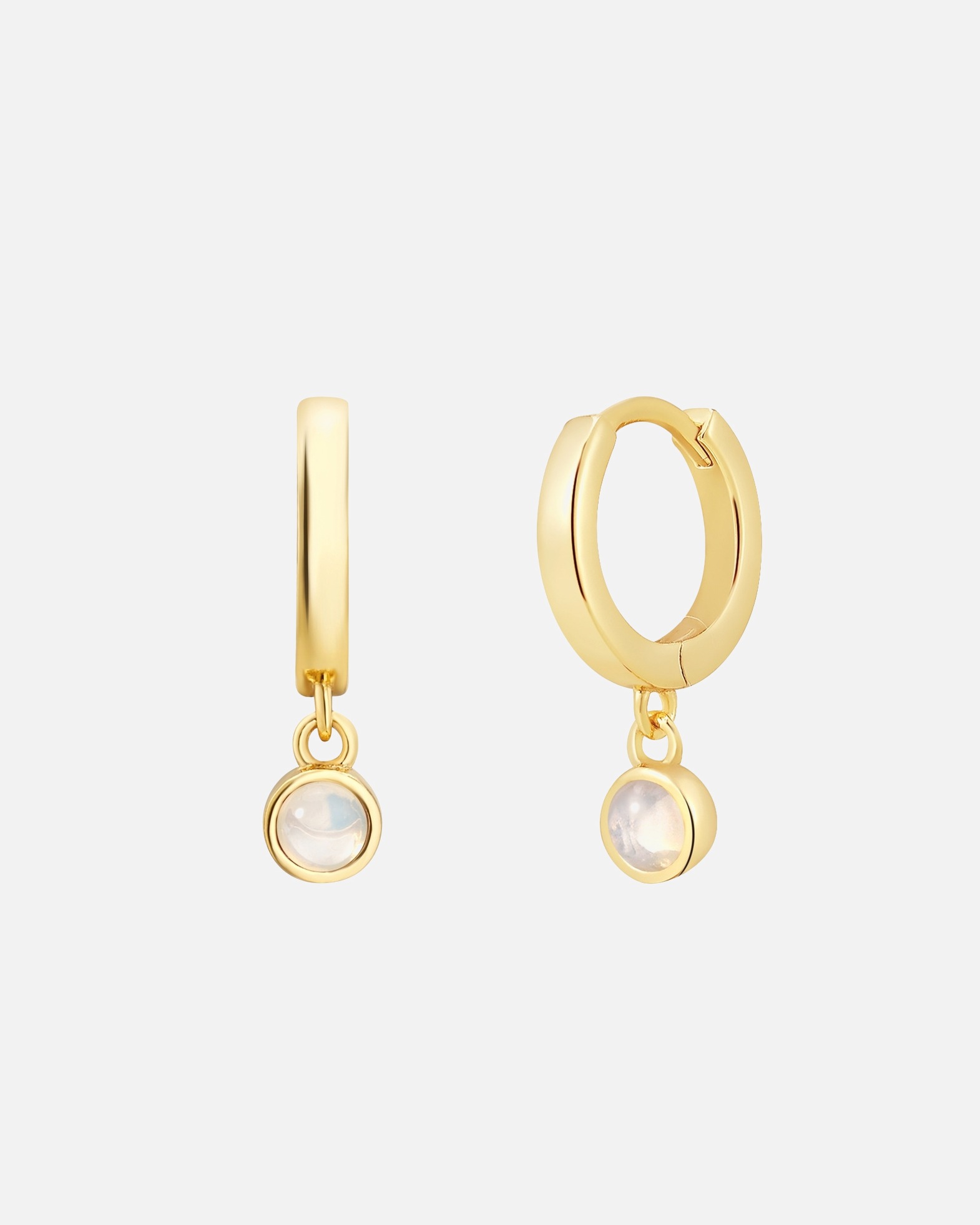 Créoles for FemmeBoucles d´oreilles en Argent sterling en Or jaune16,6 mm