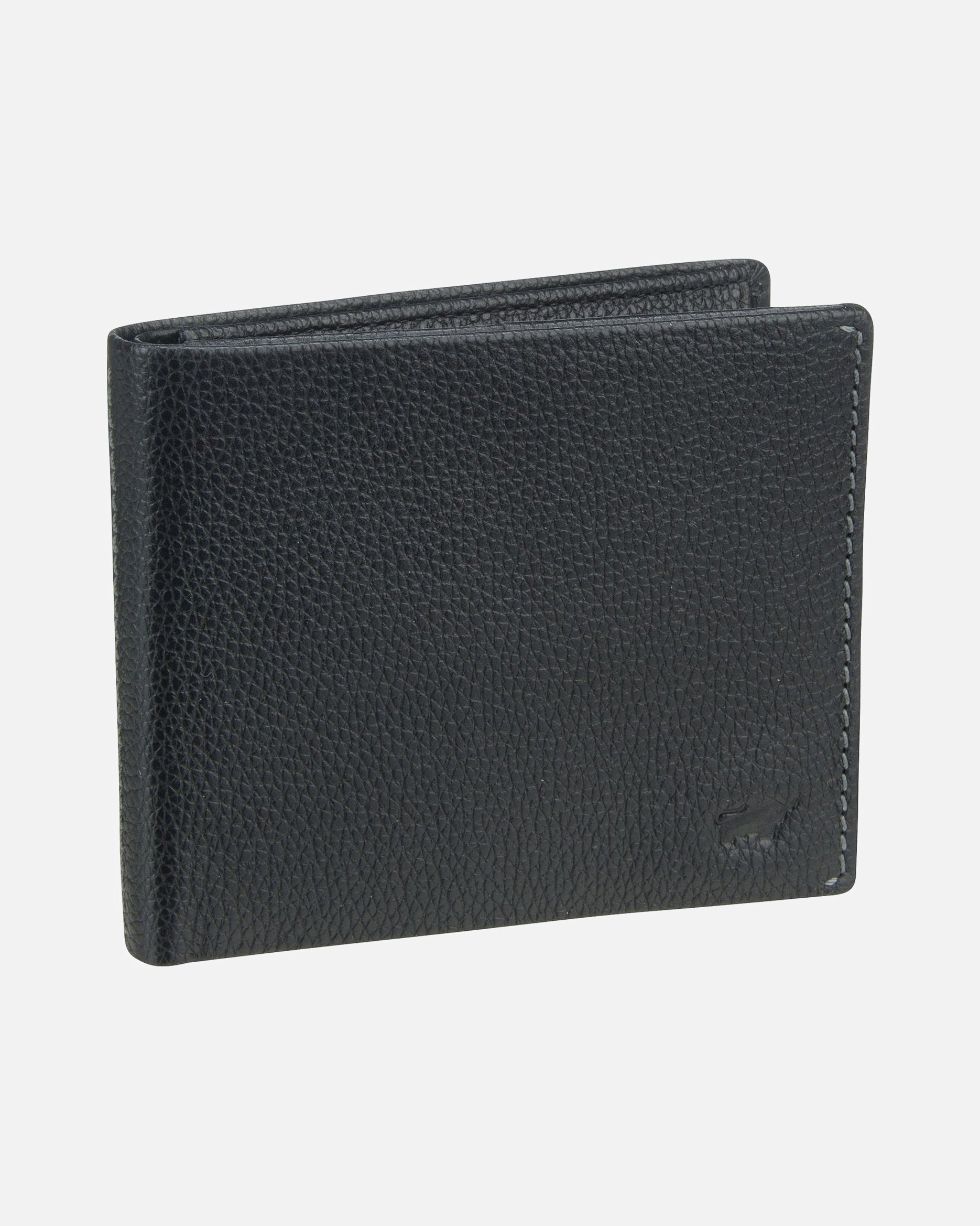 Portemonnaie für Männlich Braun Büffel Prato Herrengeldbörse schwarz