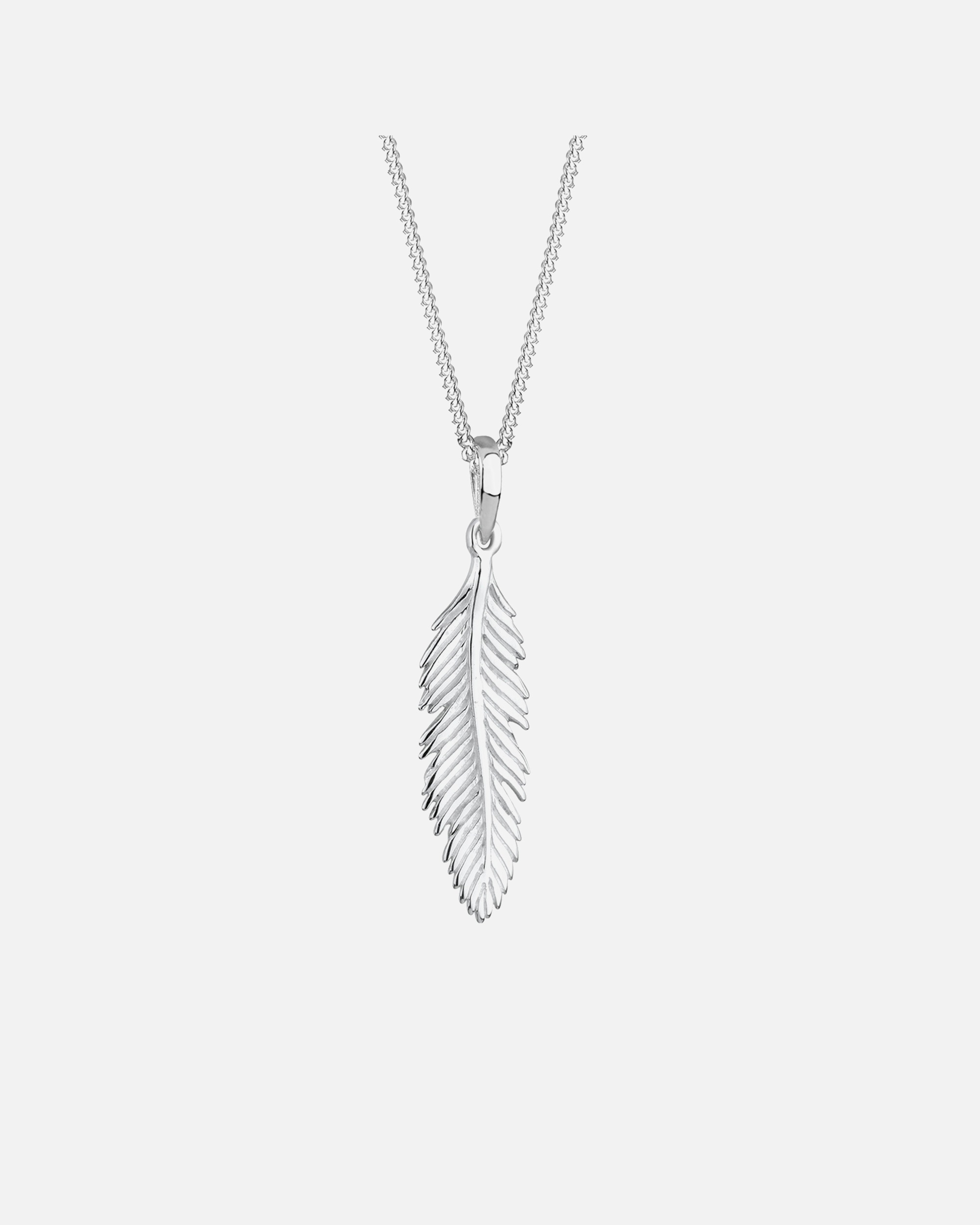 Collier for FemmeElliFemmes Pendentif Plume Festival Boho en Argent Sterling 92545