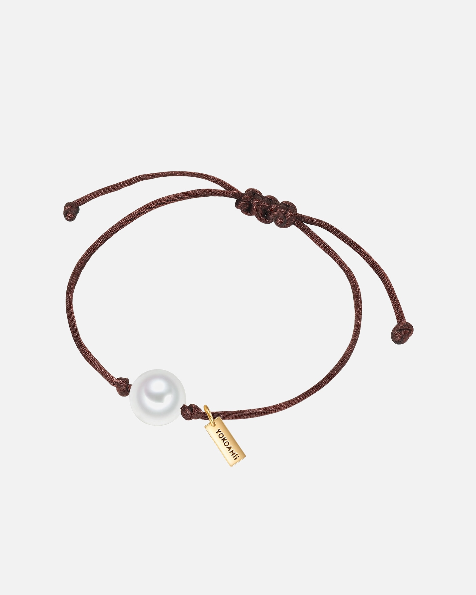 Armband für Weiblich Yokoamii Armband Muschelkernperle in flexibel einstellbar