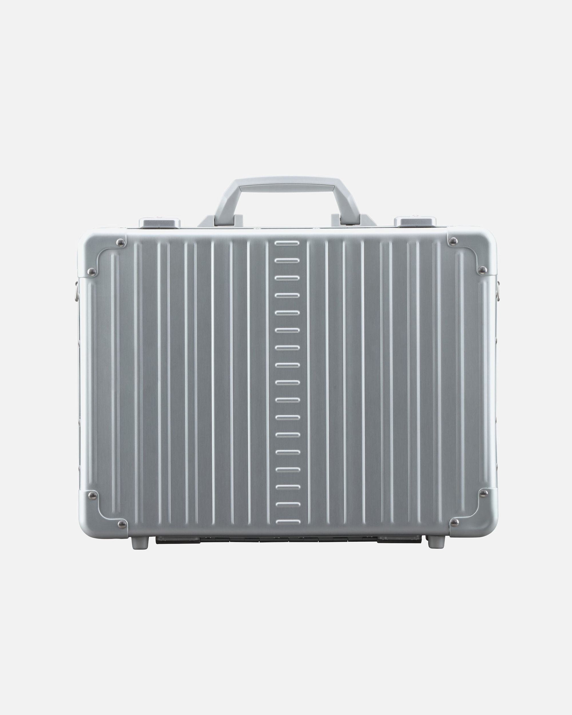 Laptoptasche für Männlich Aleon Attache Aktenkoffer 43 cm Laptopfach platinum