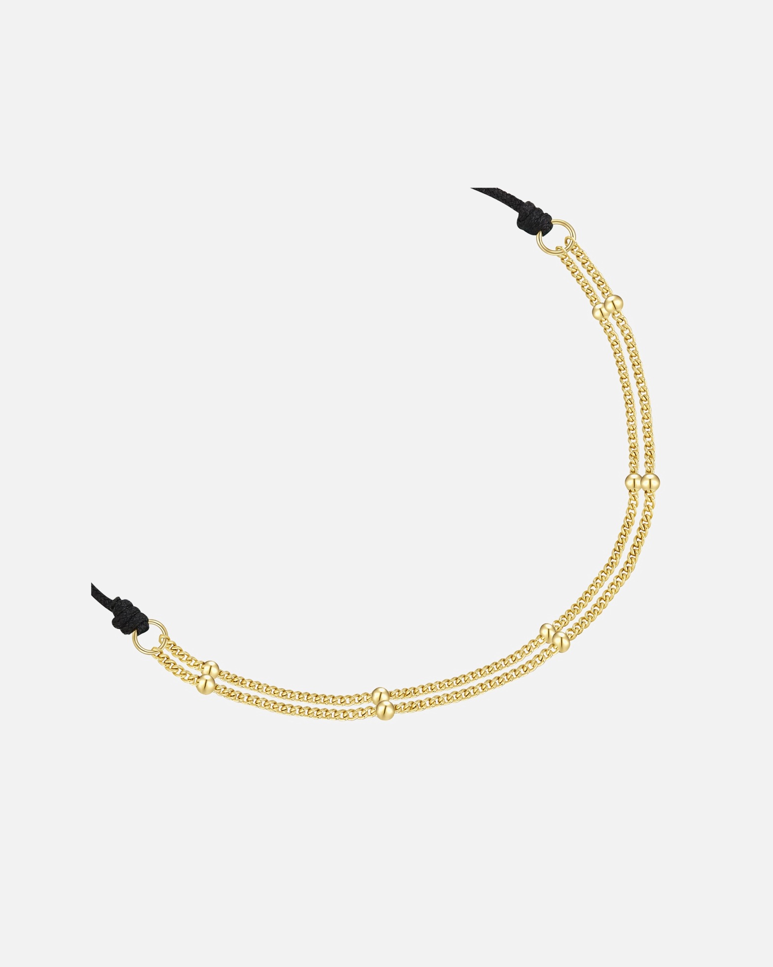 Bracelet for FemmeGlanzstücke MünchenBracelet en argent sterling en or jaune15,0 - 22,0 cm, flexibel einstellbar