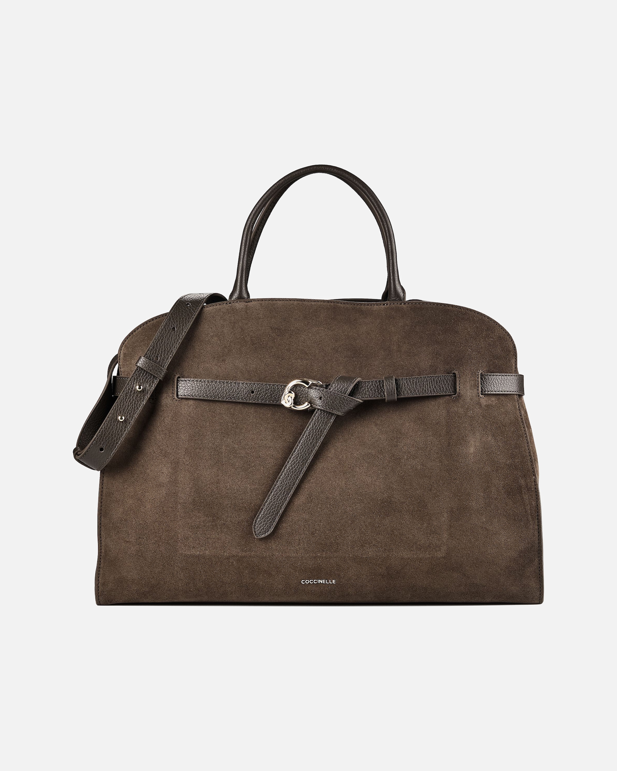 Tasche für Weiblich Coccinelle Sabine Henkeltasche fango-fango
