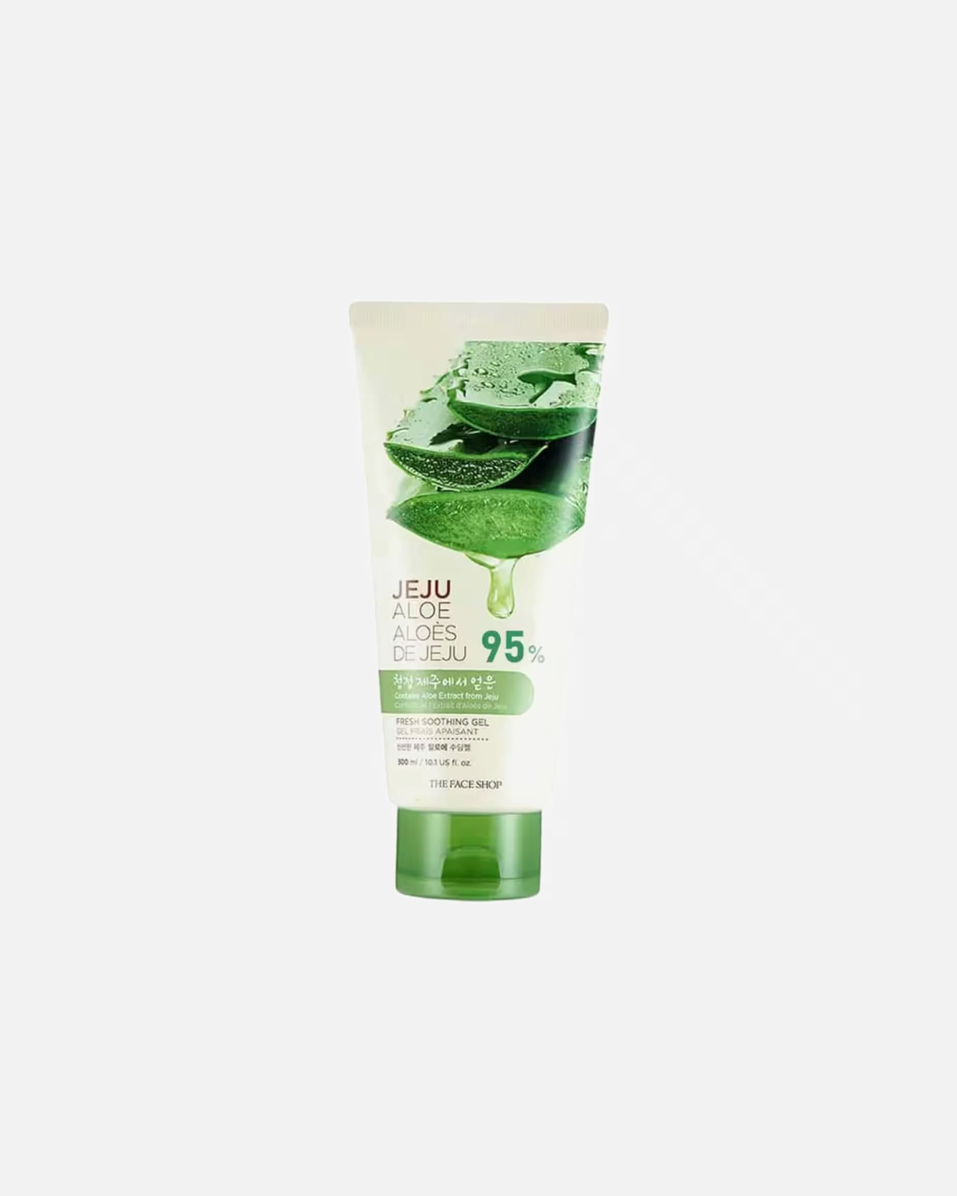 Mousse nettoyante visage for UnisexeTHE FACE SHOPDefault Brand LineJeju Aloe 95% Fresh Soothing Gel300ml