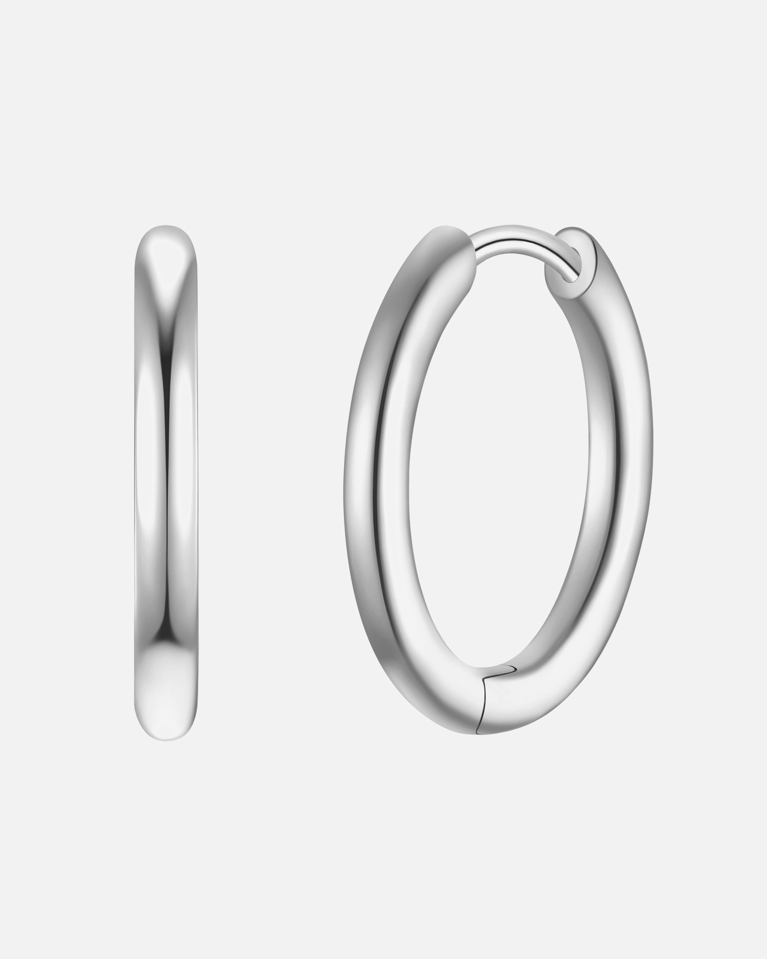 Créoles for FemmeCréoles en argent sterling en argent17,7 mm