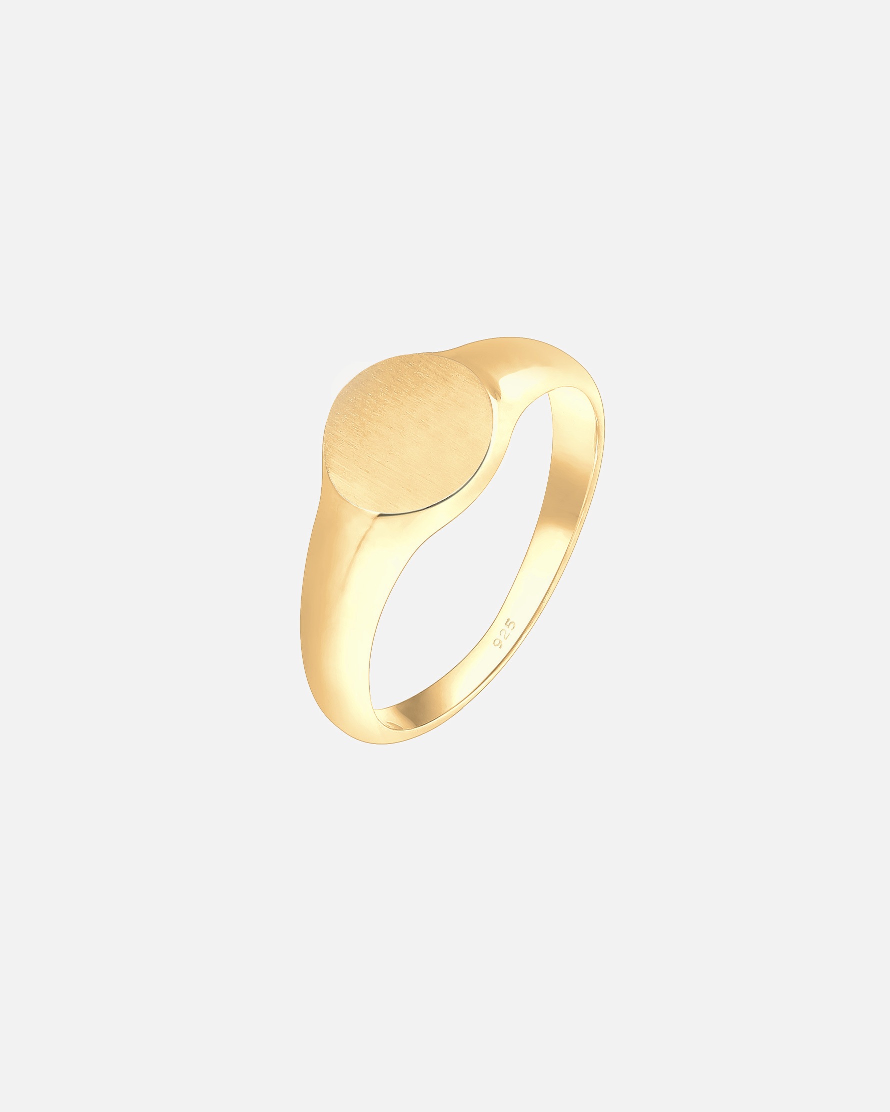 Bague for FemmeElliTerne Ovale Geo Base 925 Argent52