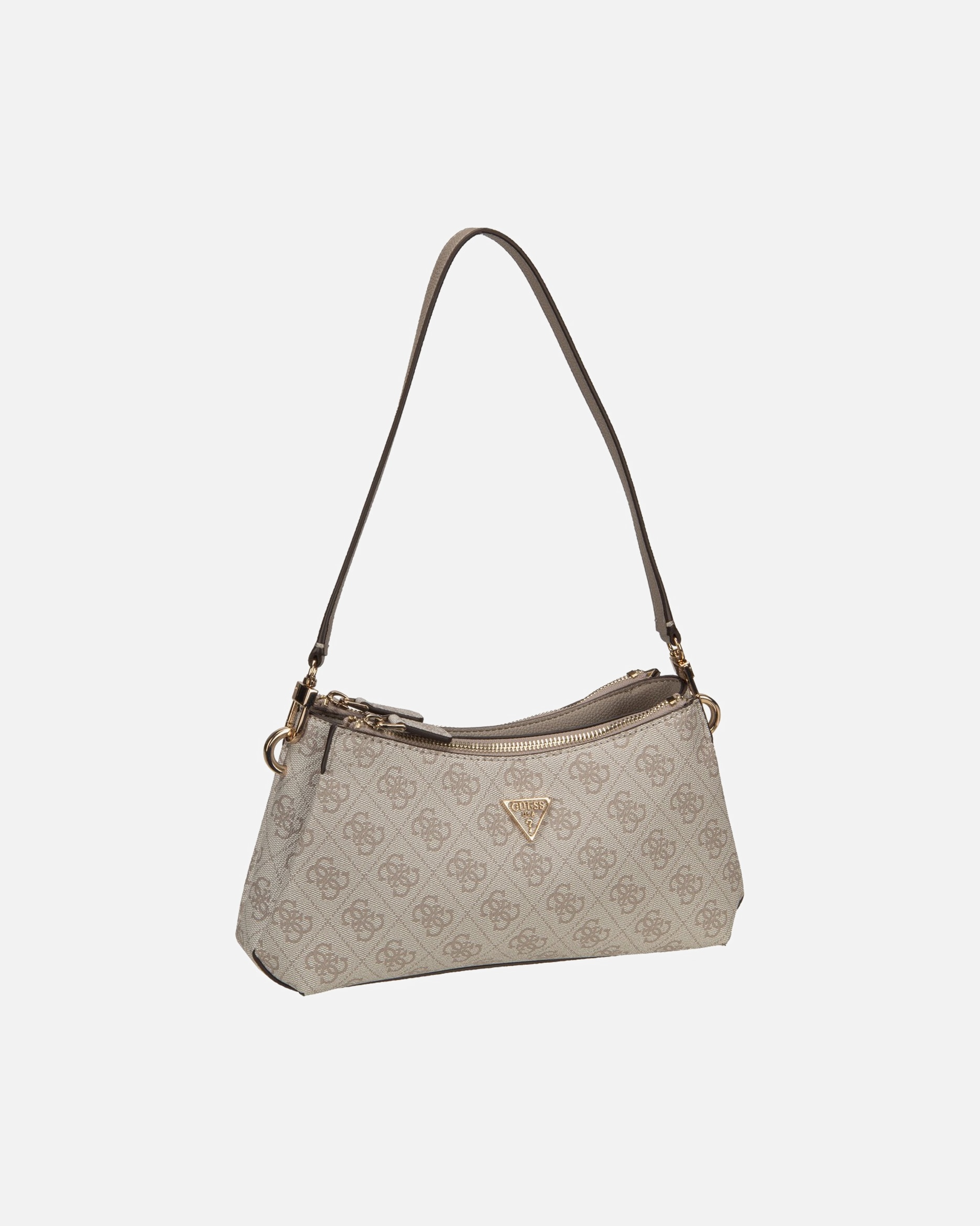 Sac à main for FemmeGUESSNoelle Sac à main porté épauledark taupe logo