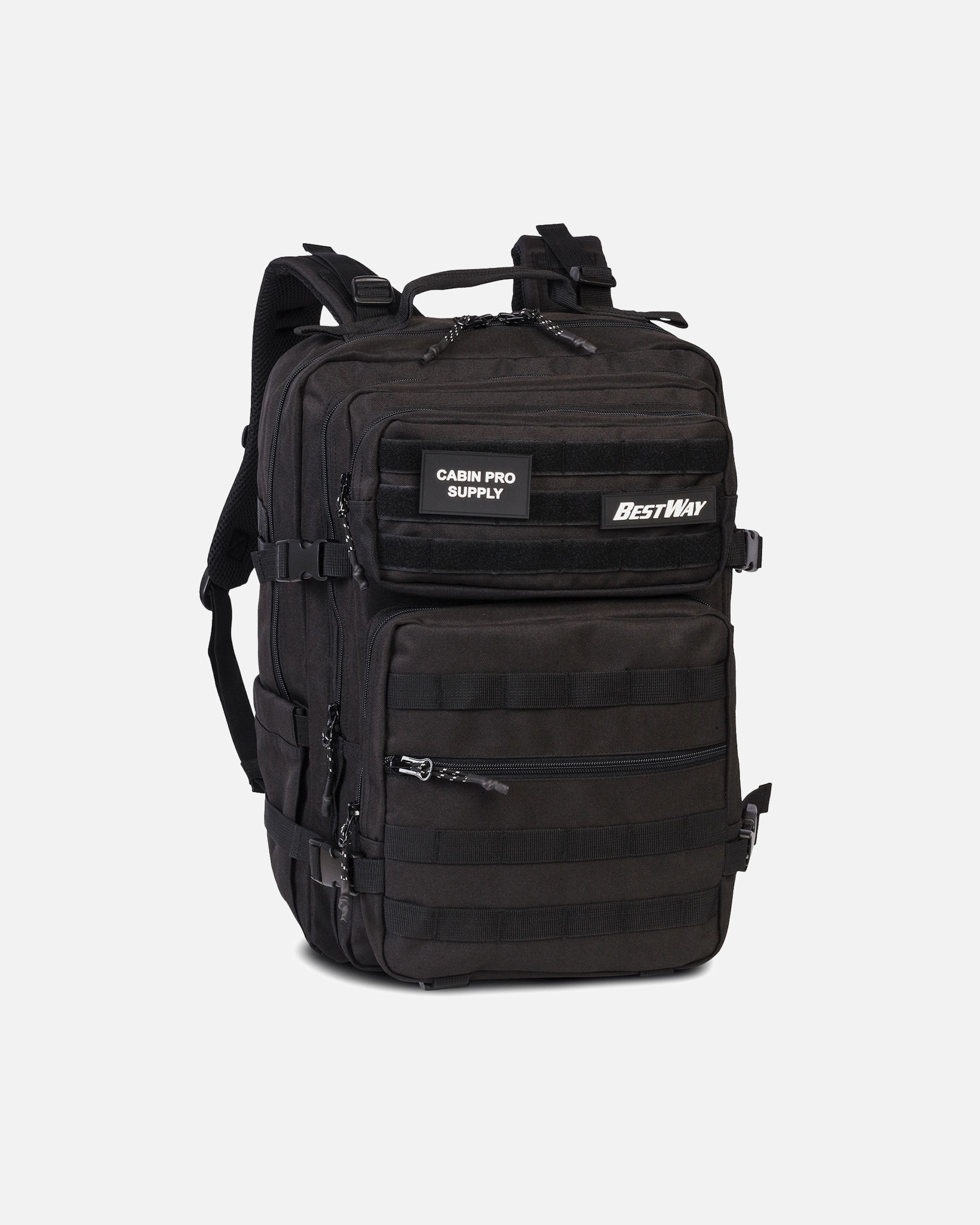 Rucksack für Männlich Worldpack BestWay Wanderrucksack schwarz