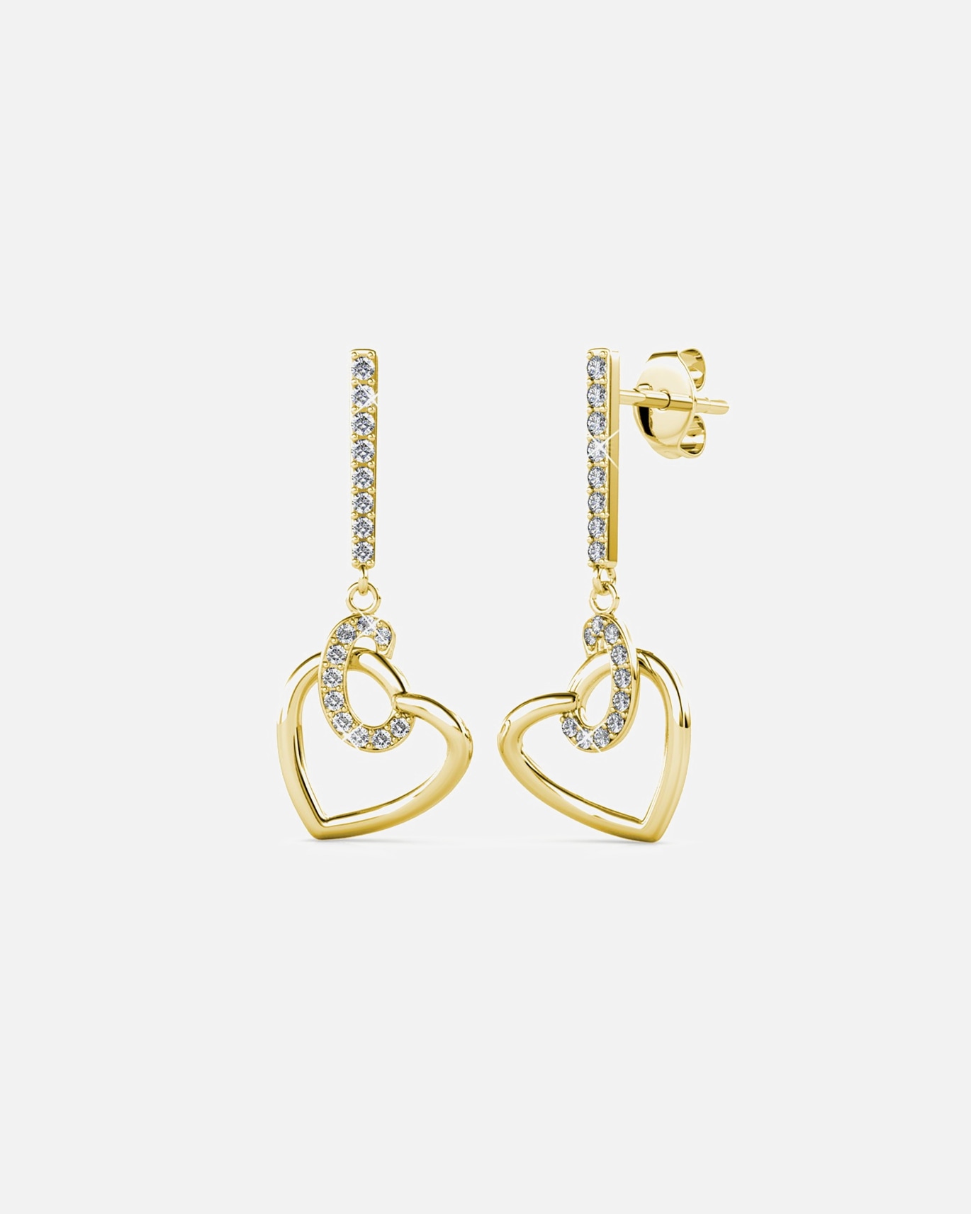 Ohrringe für Weiblich MYC-Paris Allure Ohrringe Allure Ohrringe - Gold und Kristall