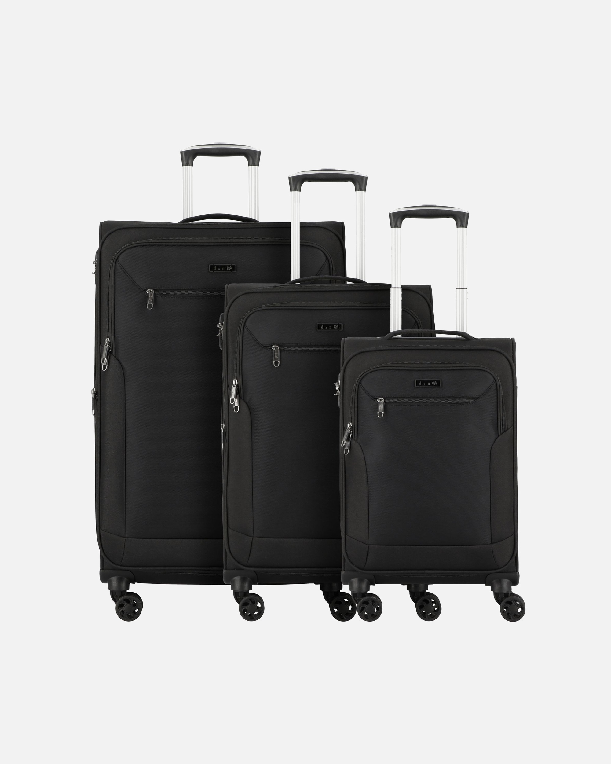 Valise for Hommed & nTravel Line 6804 Set de valises à 4 roulettes 3pcs.schwarz