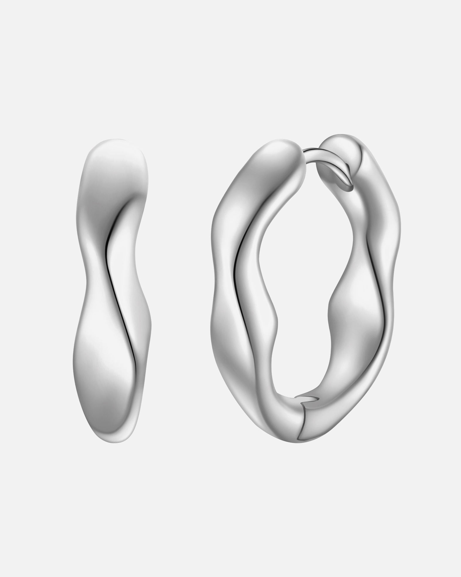 Créoles for FemmeCréoles en argent sterling en argent17,2 mm