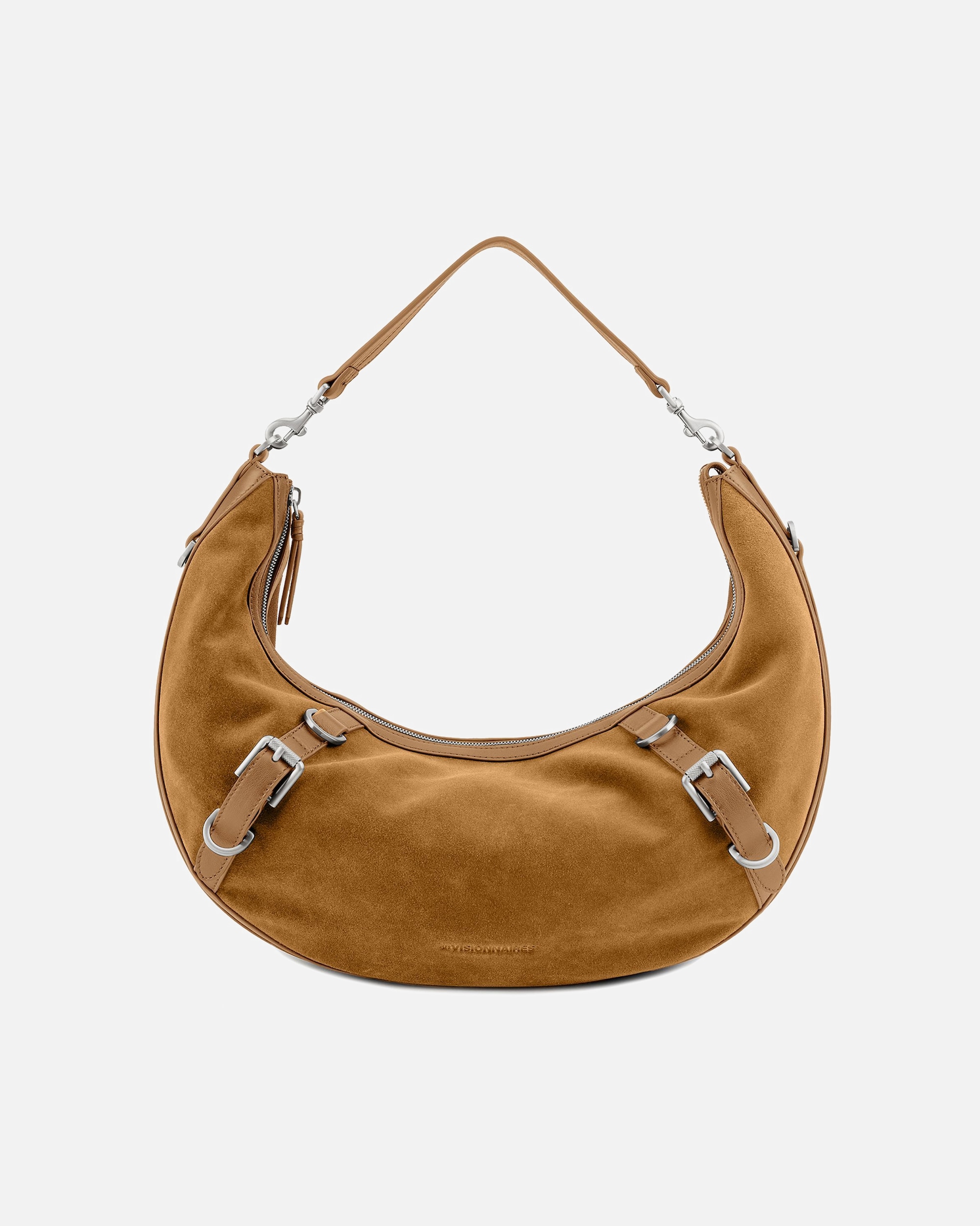 Clutch für Weiblich LES VISIONNAIRES Default Brand Line Enya Schultertasche golden brown - caramel