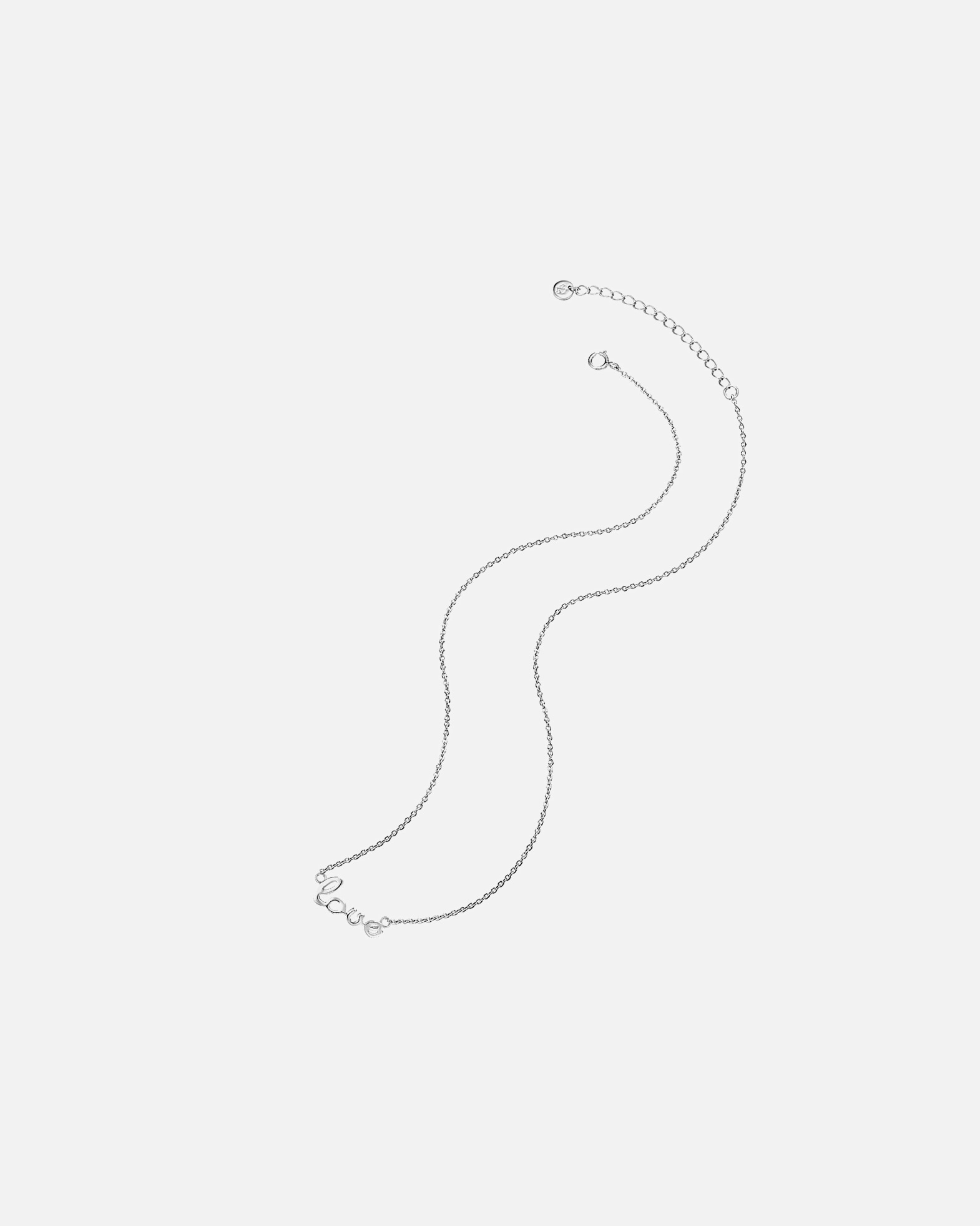 Collier for FemmeGlanzstücke MünchenCollier en argent Love Argent sterling en Argent40,0 cm Basiskette + 5,0 cm Verlängerung