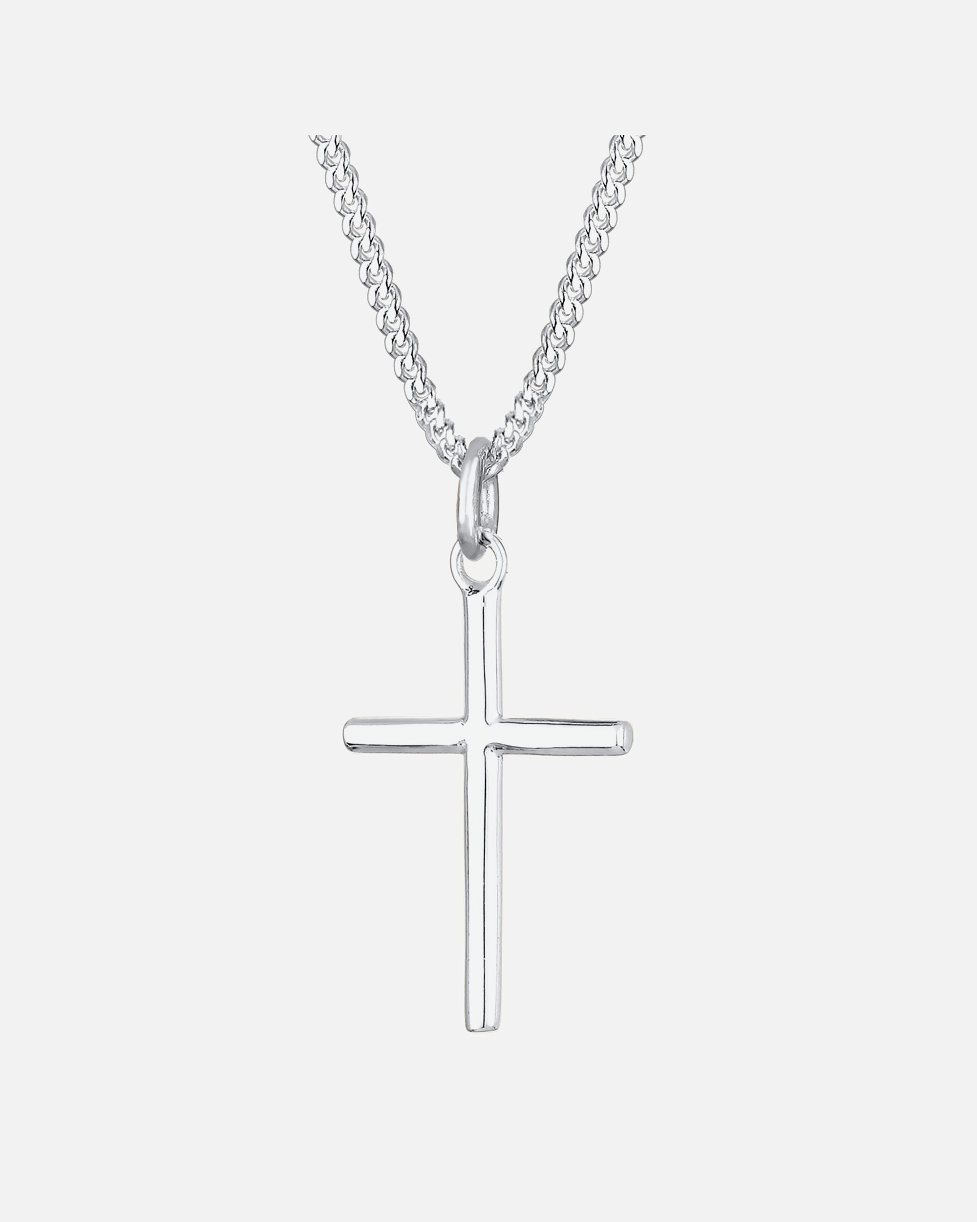 Halskette für Weiblich Elli Kreuz Basic 925 Silber 45