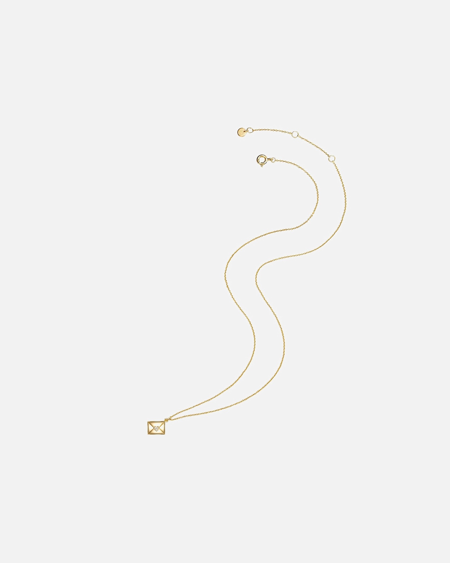 Collier for FemmeGlanzstücke MünchenCollier en argent Enveloppe Argent sterling Oxyde de zirconium (CZ) en Or jaune45,0 cm Basiskette + 5,0 cm Verlängerung