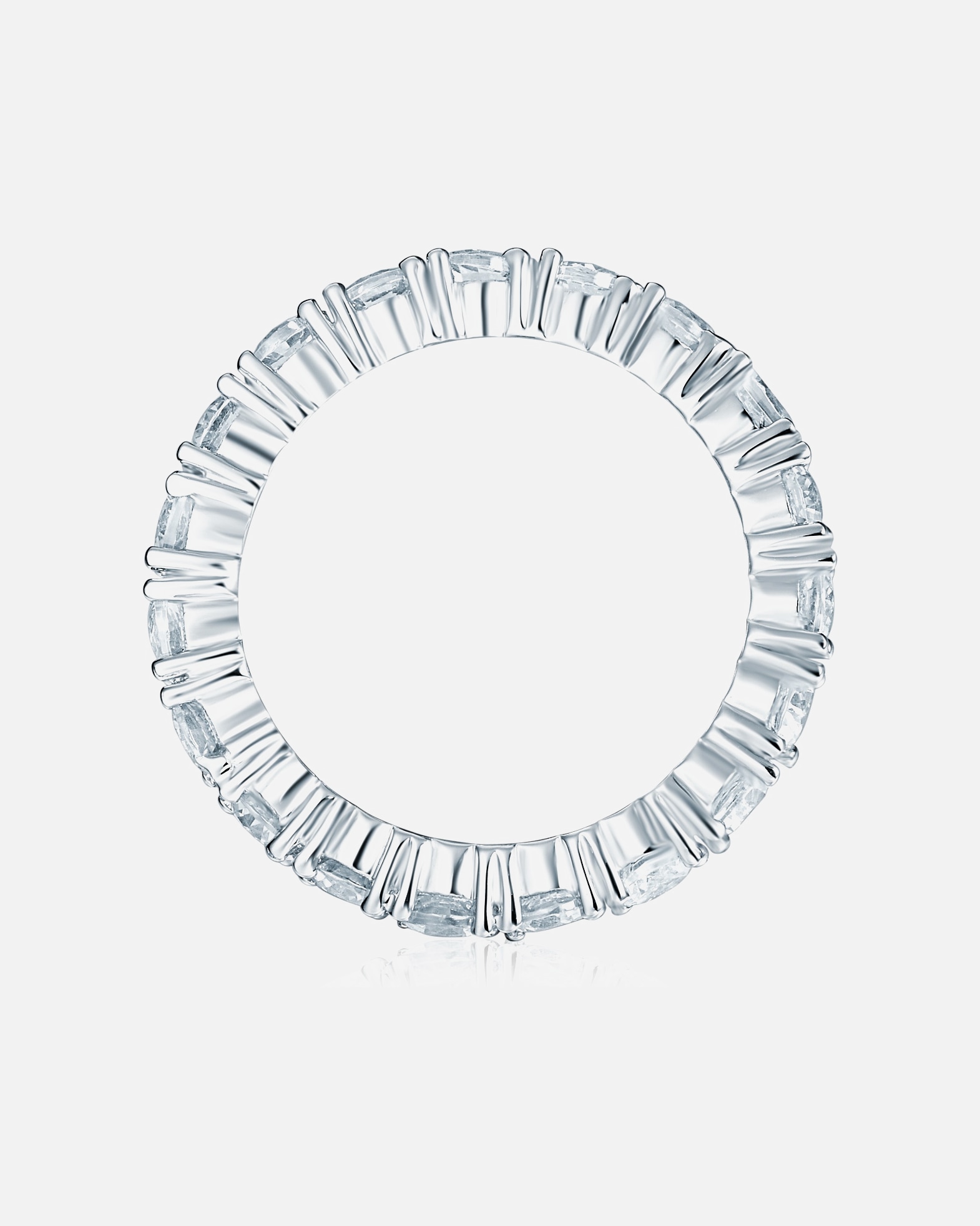 Bague for FemmeBague en argent Argent sterling Oxyde de zirconium (CZ) en Argent49