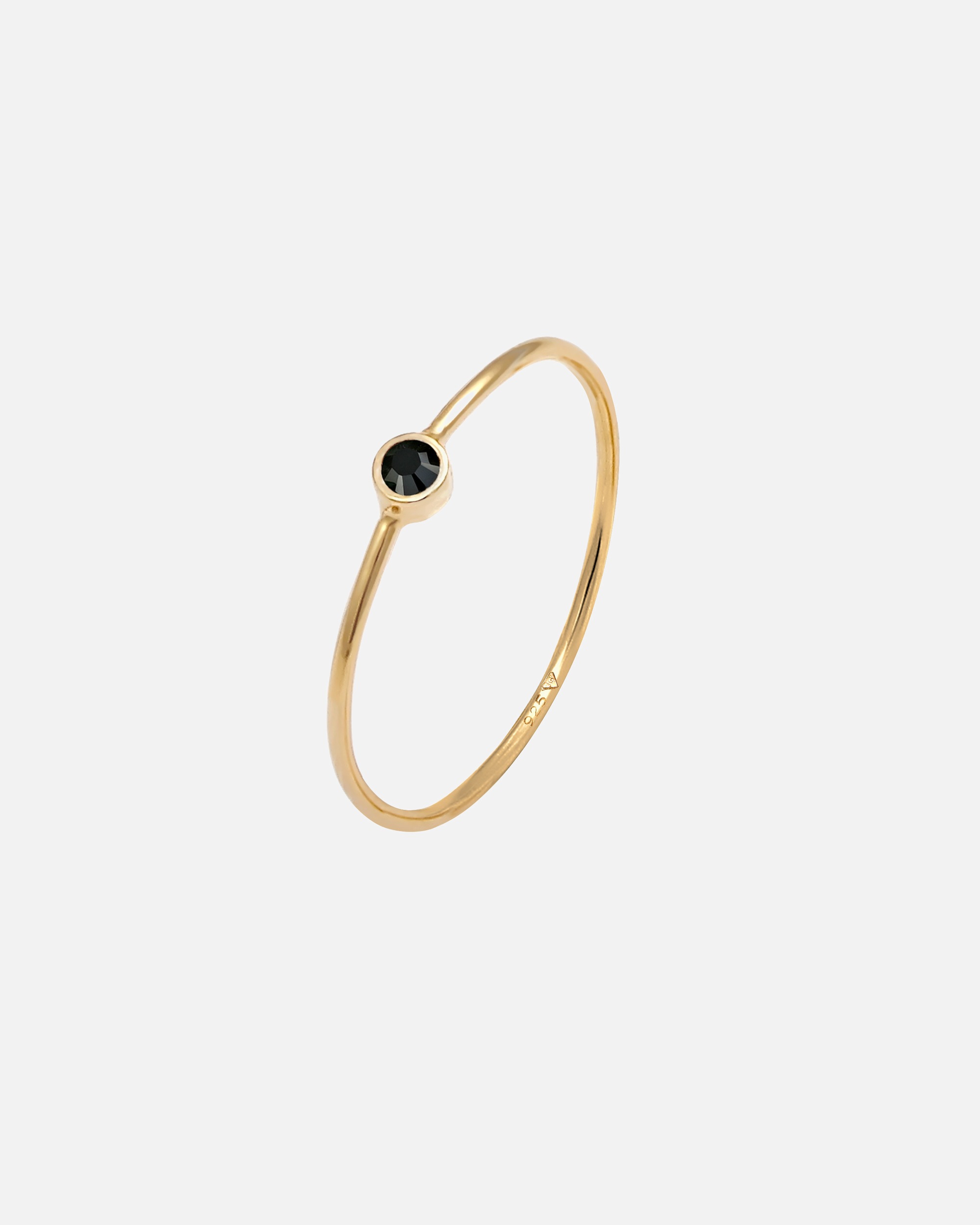 Bague for FemmeElliFemmes Empilage Minimaliste Filigrane avec Cristal en Argent Sterling 92546